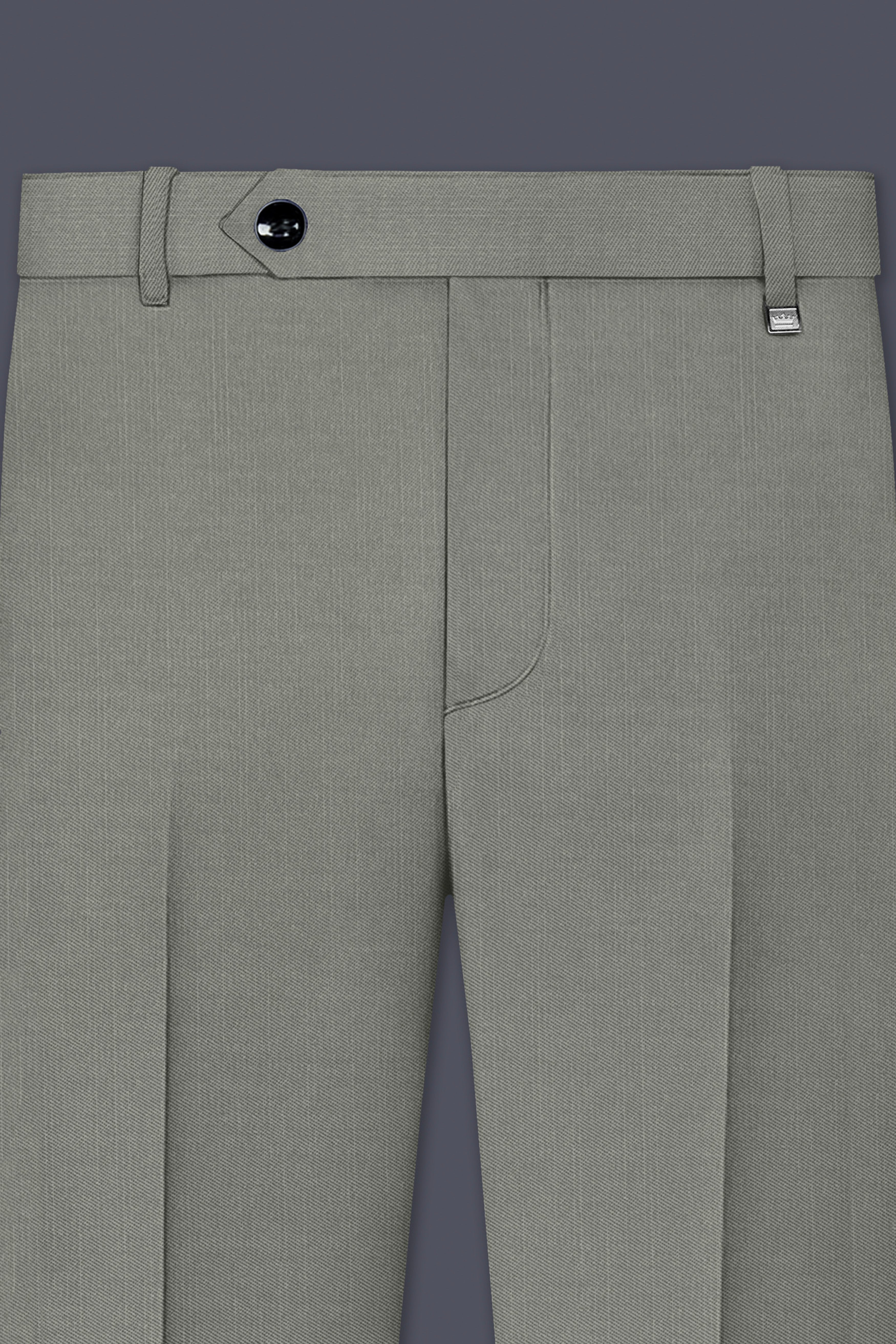 Verdure-Sage Green Wool Rich Single Breasted Slight Stretch Suits