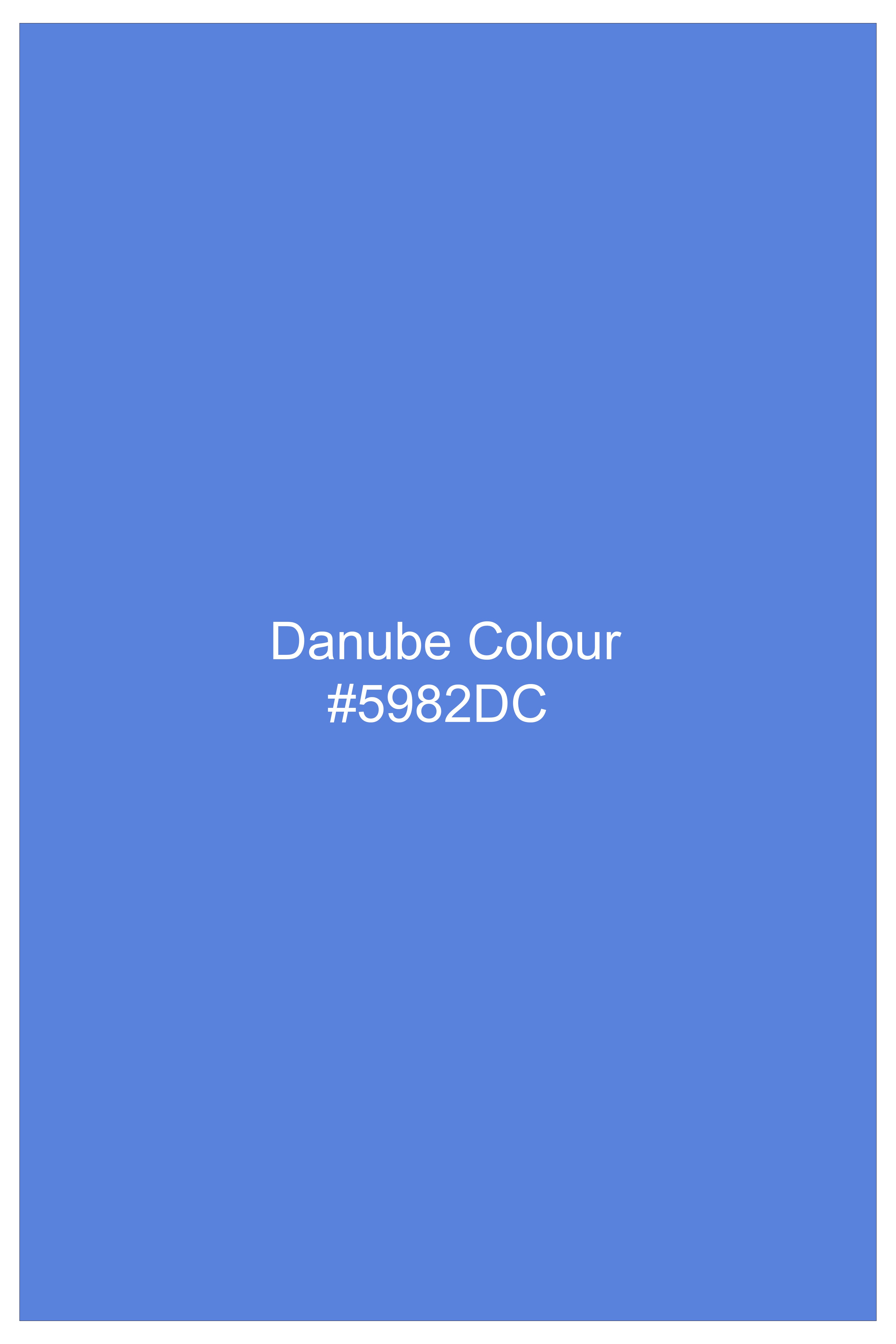 Mariner-Danube Blue Wool Blend Double Breasted Suit