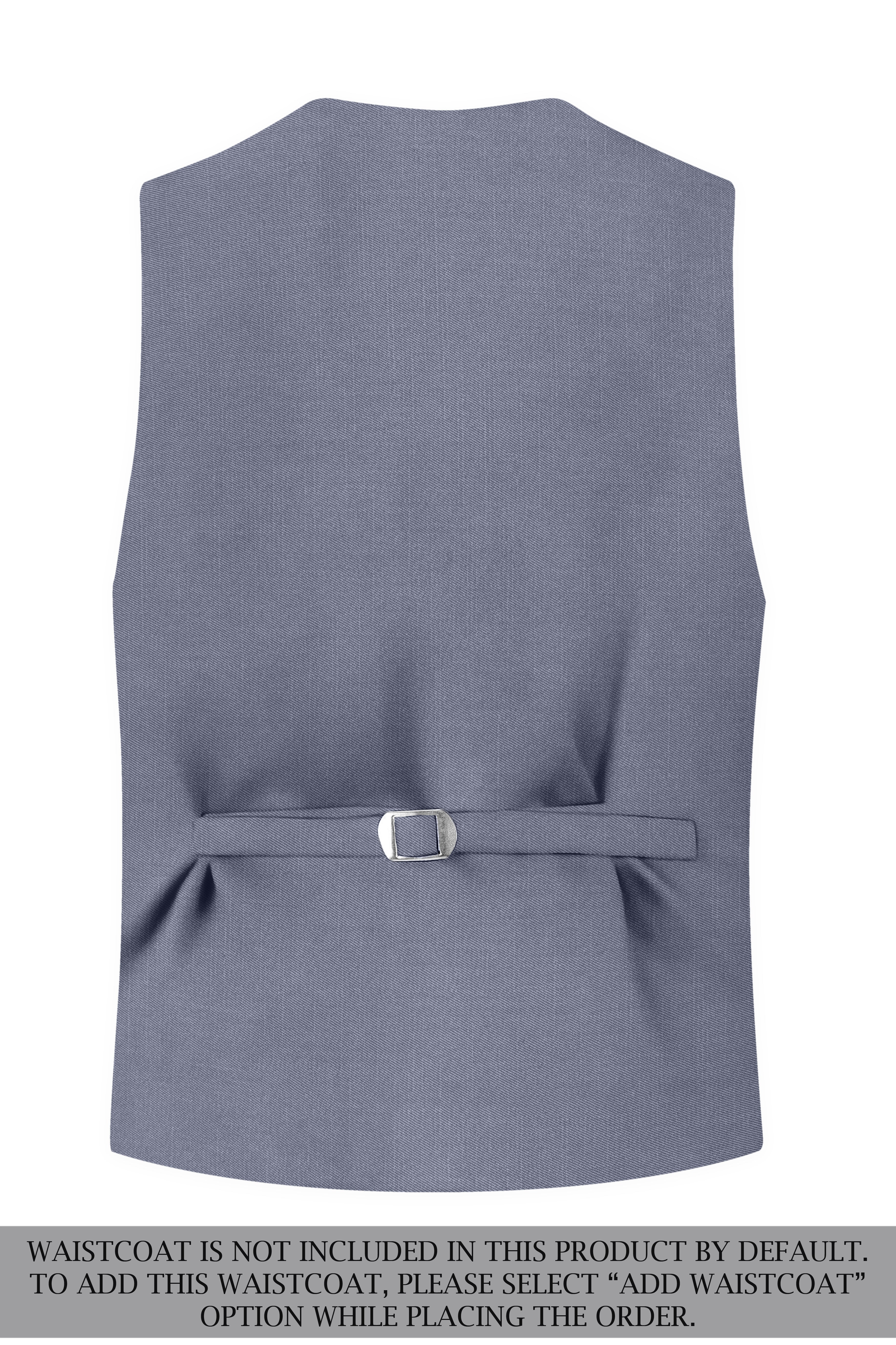 Grisoro-Storm Gray Wool Rich Slight Stretch Single Breasted Suit