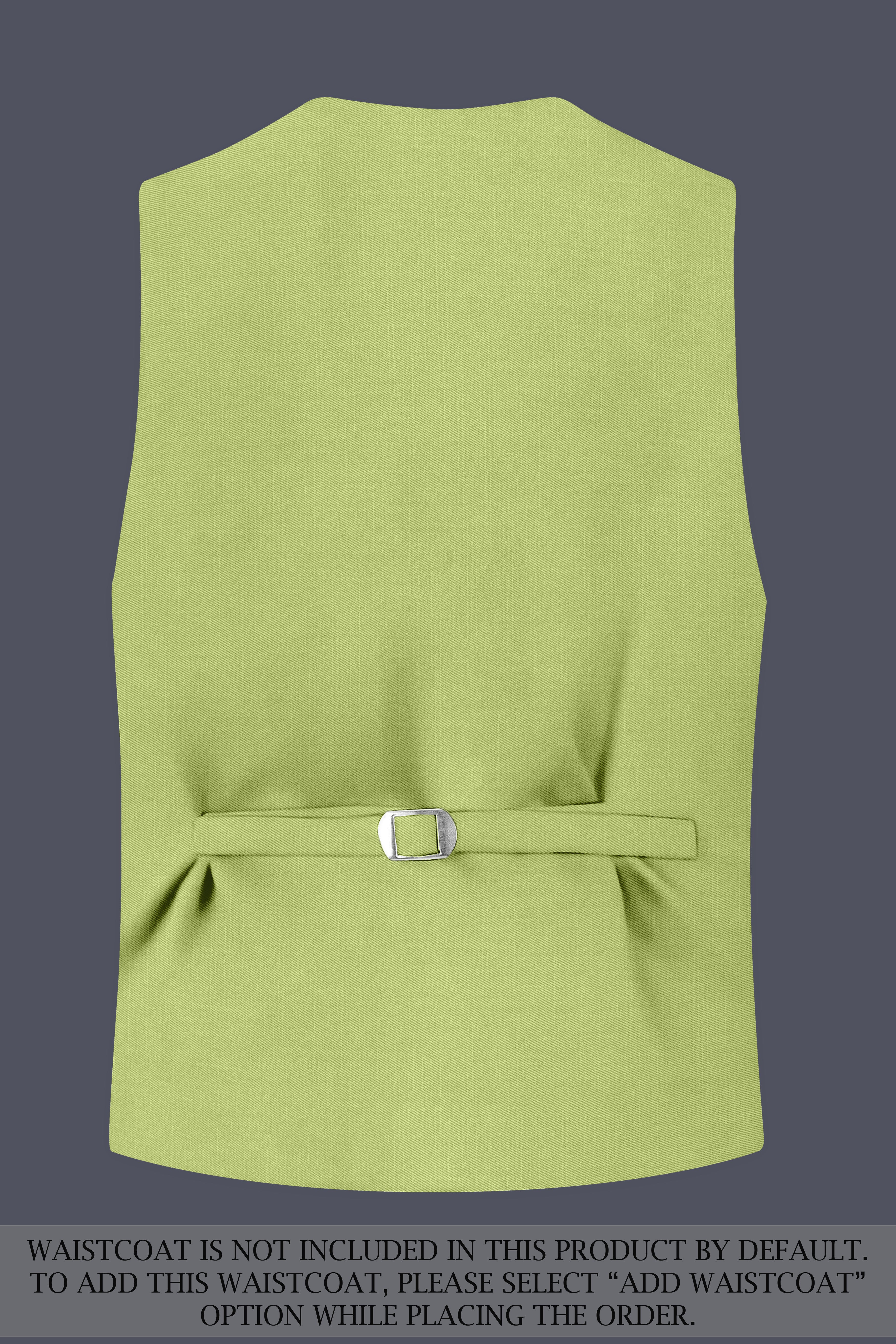 Ochre-Tan Green Wool Rich Slight Stretch Single Breasted Suit