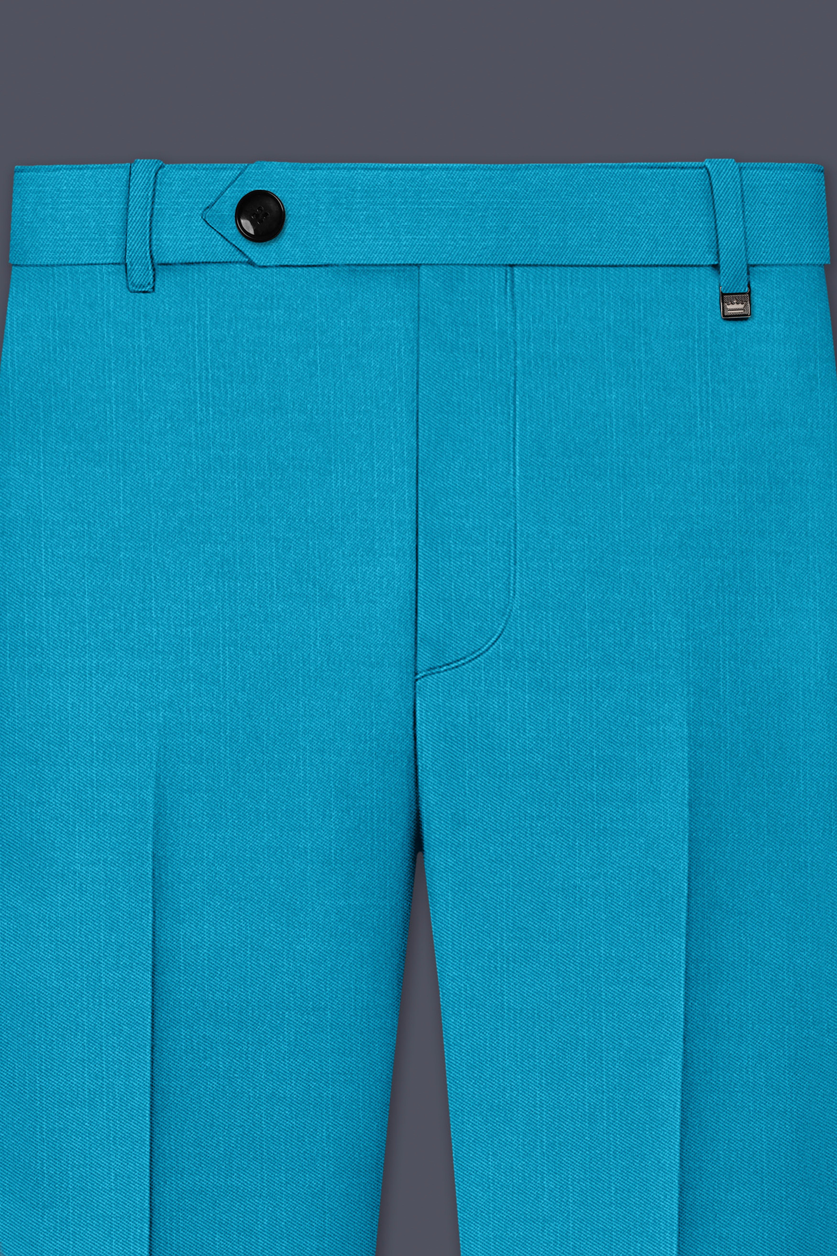 Atlantic-Bondi Blue Wool Rich Slight Stretch Single Breasted Suit