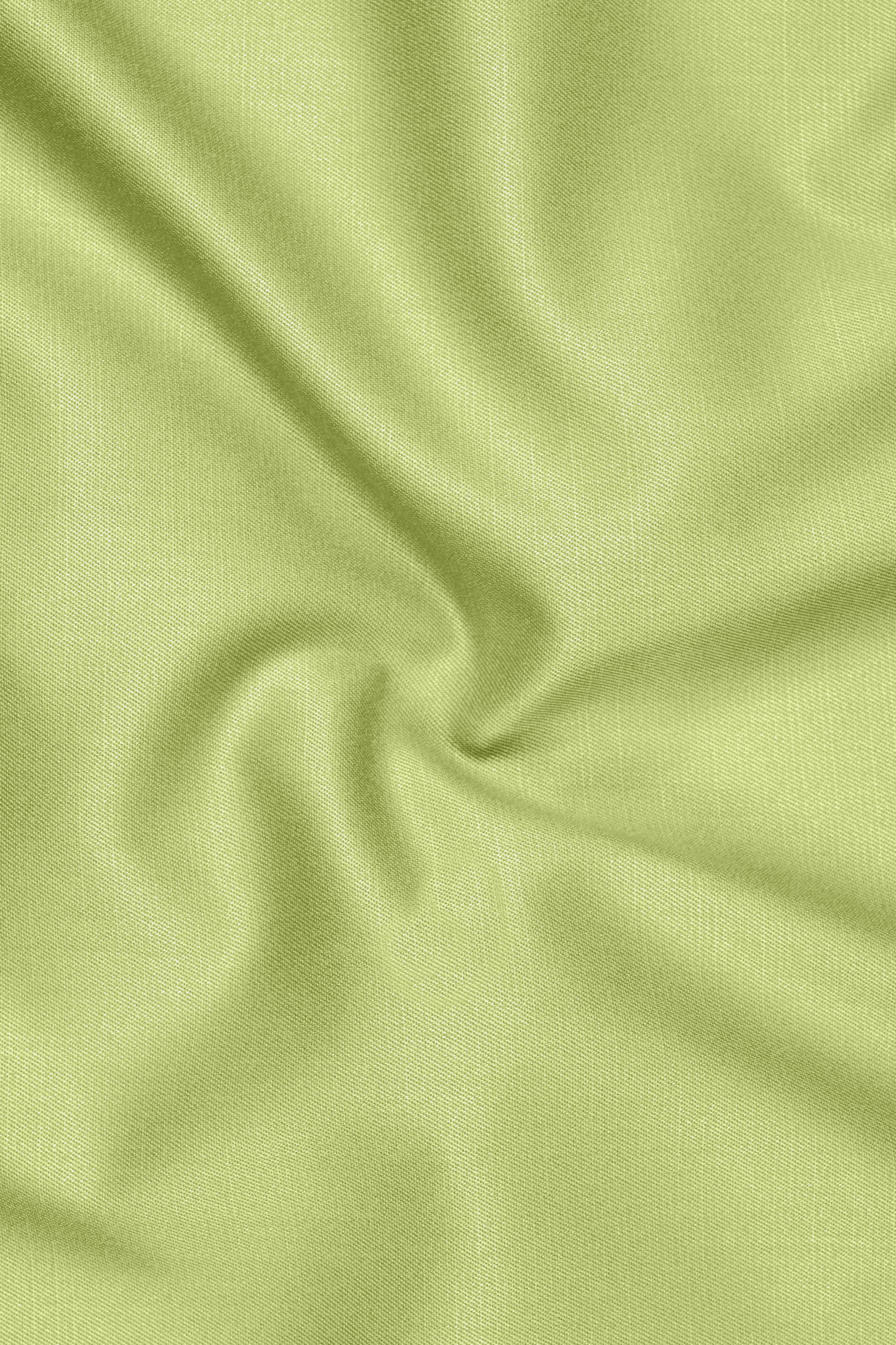 Ochre-Tan Yellow Wool Rich Slight Stretch Double Breasted Suit