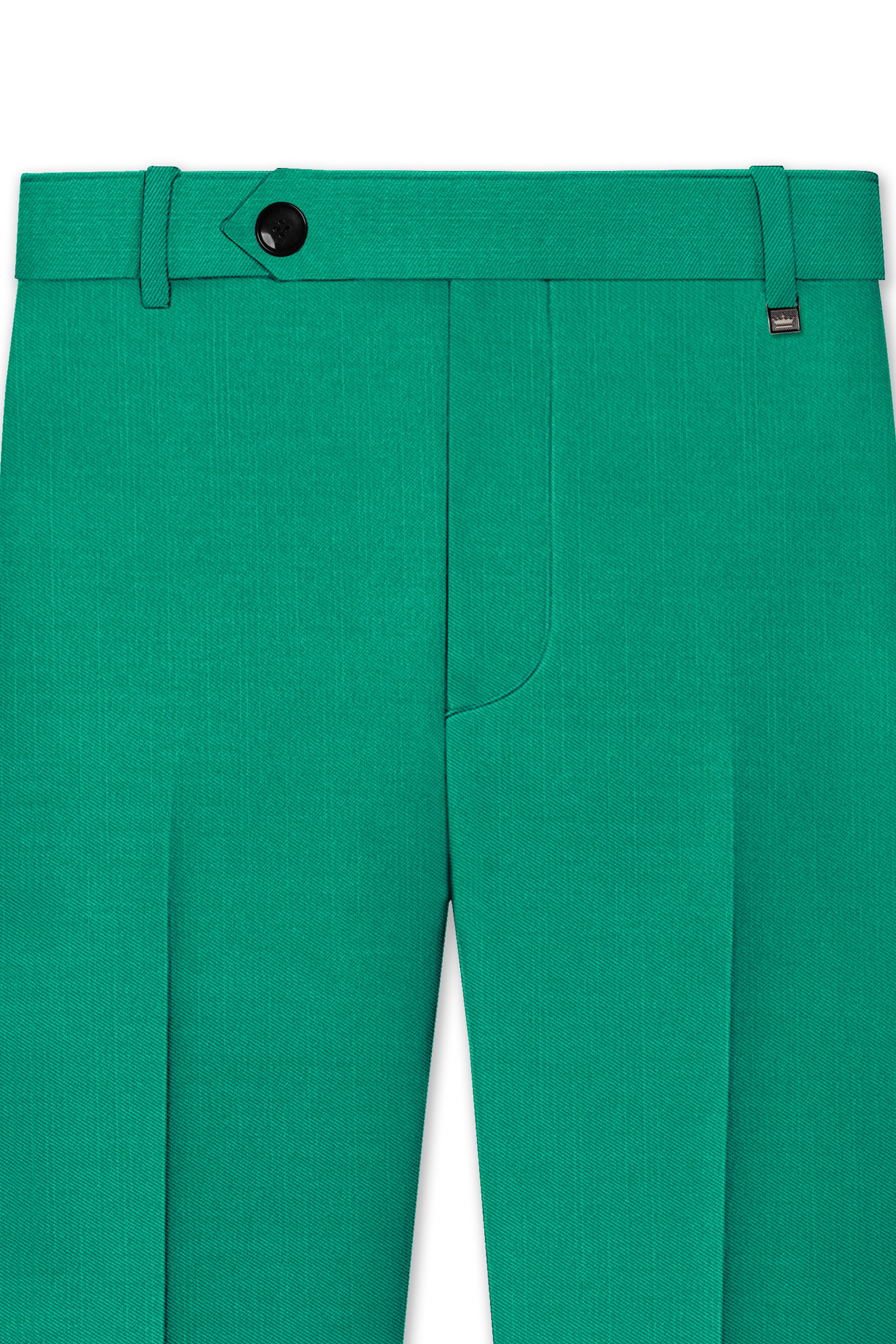 Emerald-Tropical Green Wool Rich Slight Stretch Double Breasted Suit