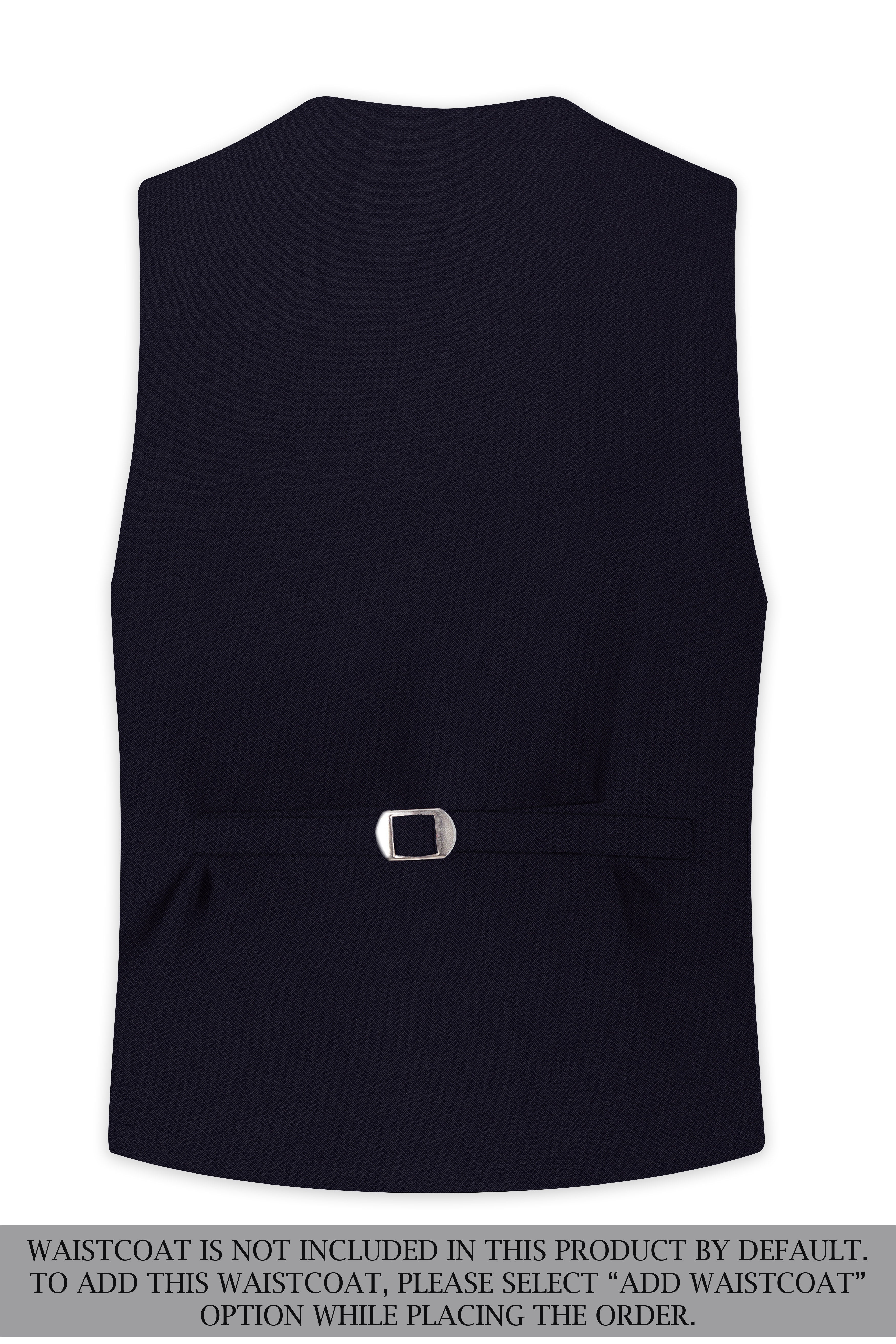 Monarch-Vulcan Blue Diamond Textured Wool Rich Slight Stretch Single Breasted Suit