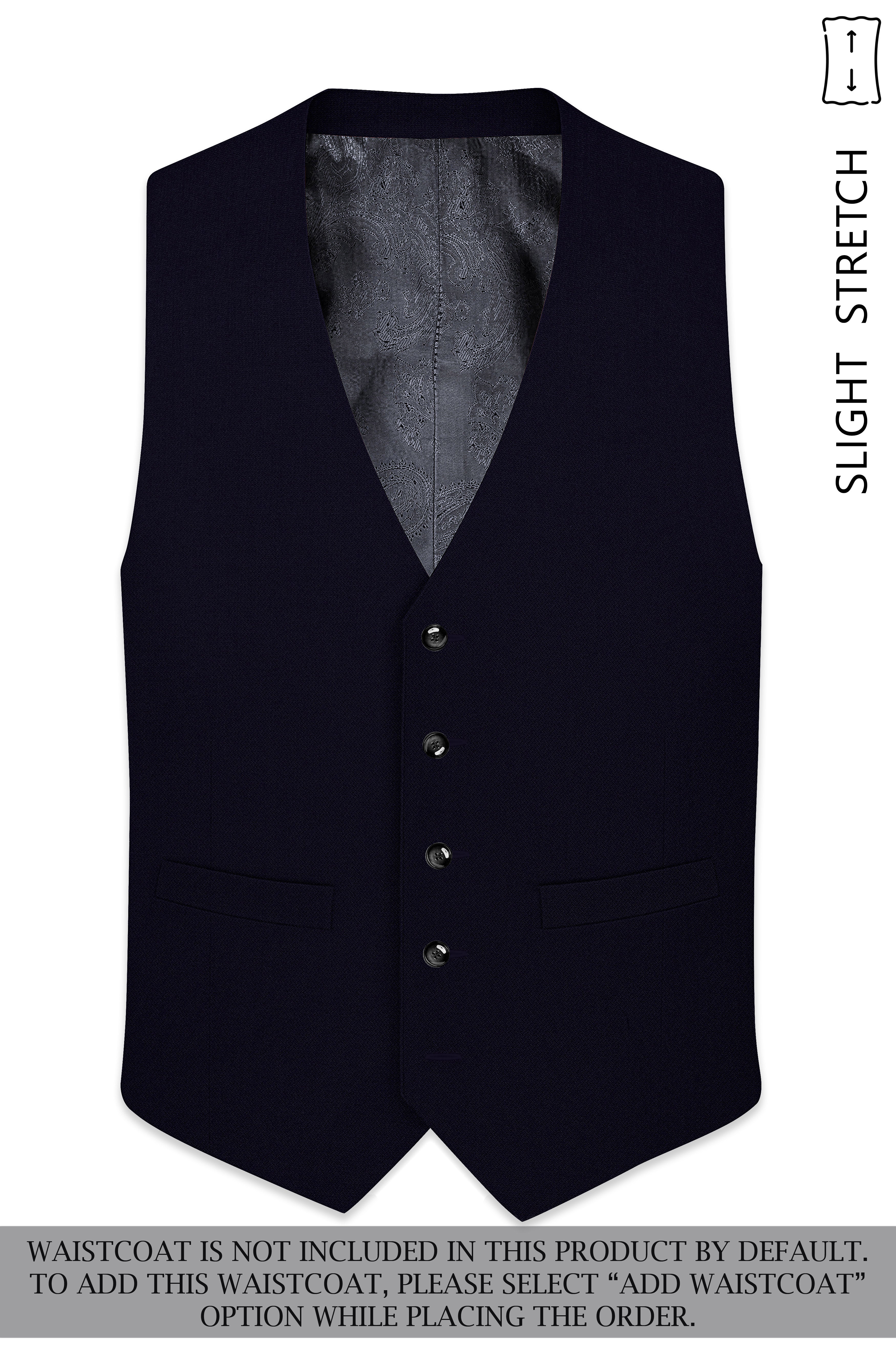 Monarch-Vulcan Blue Diamond Textured Wool Rich Slight Stretch Double Breasted Suit