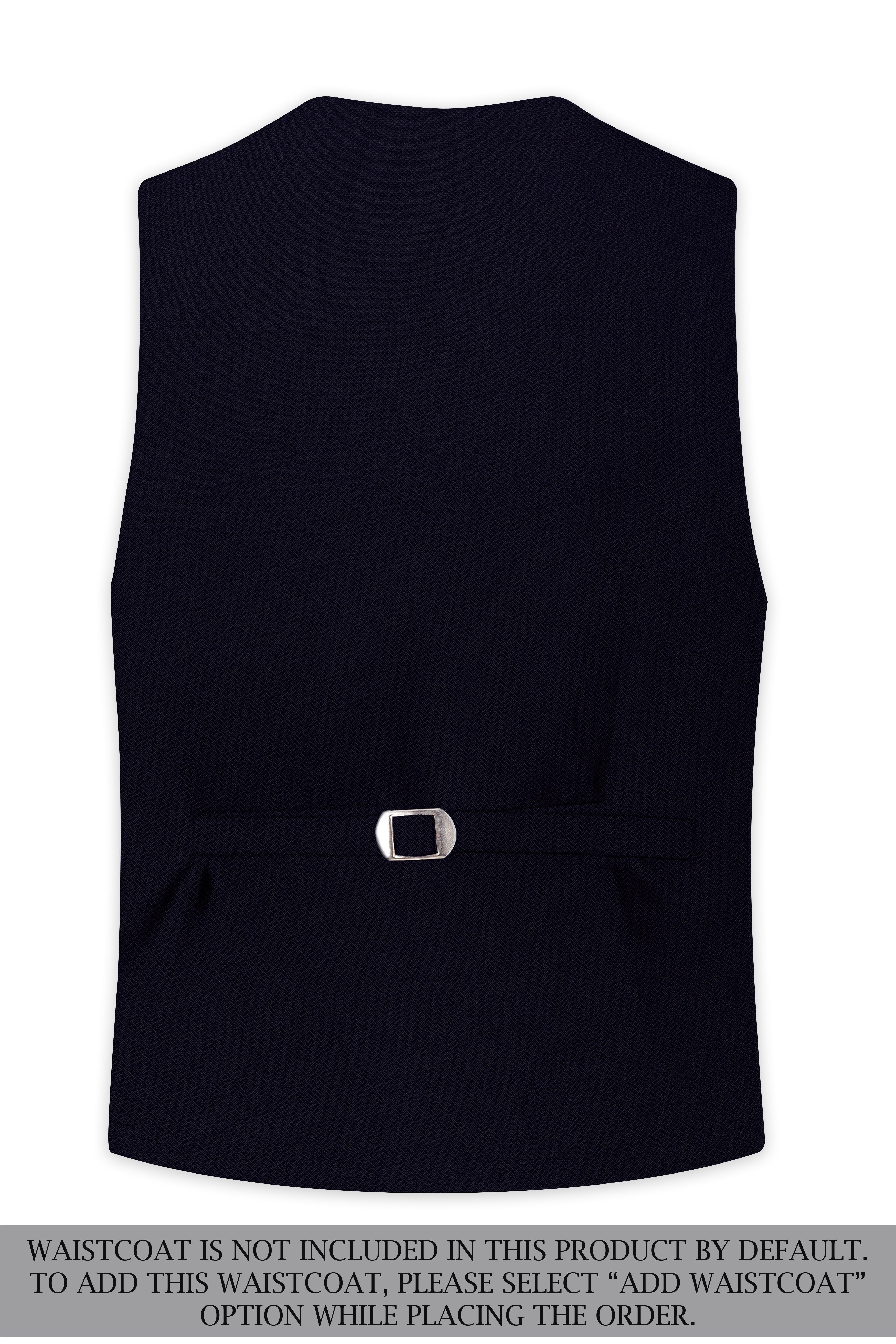 Monarch-Vulcan Blue Diamond Textured Wool Rich Slight Stretch Double Breasted Suit