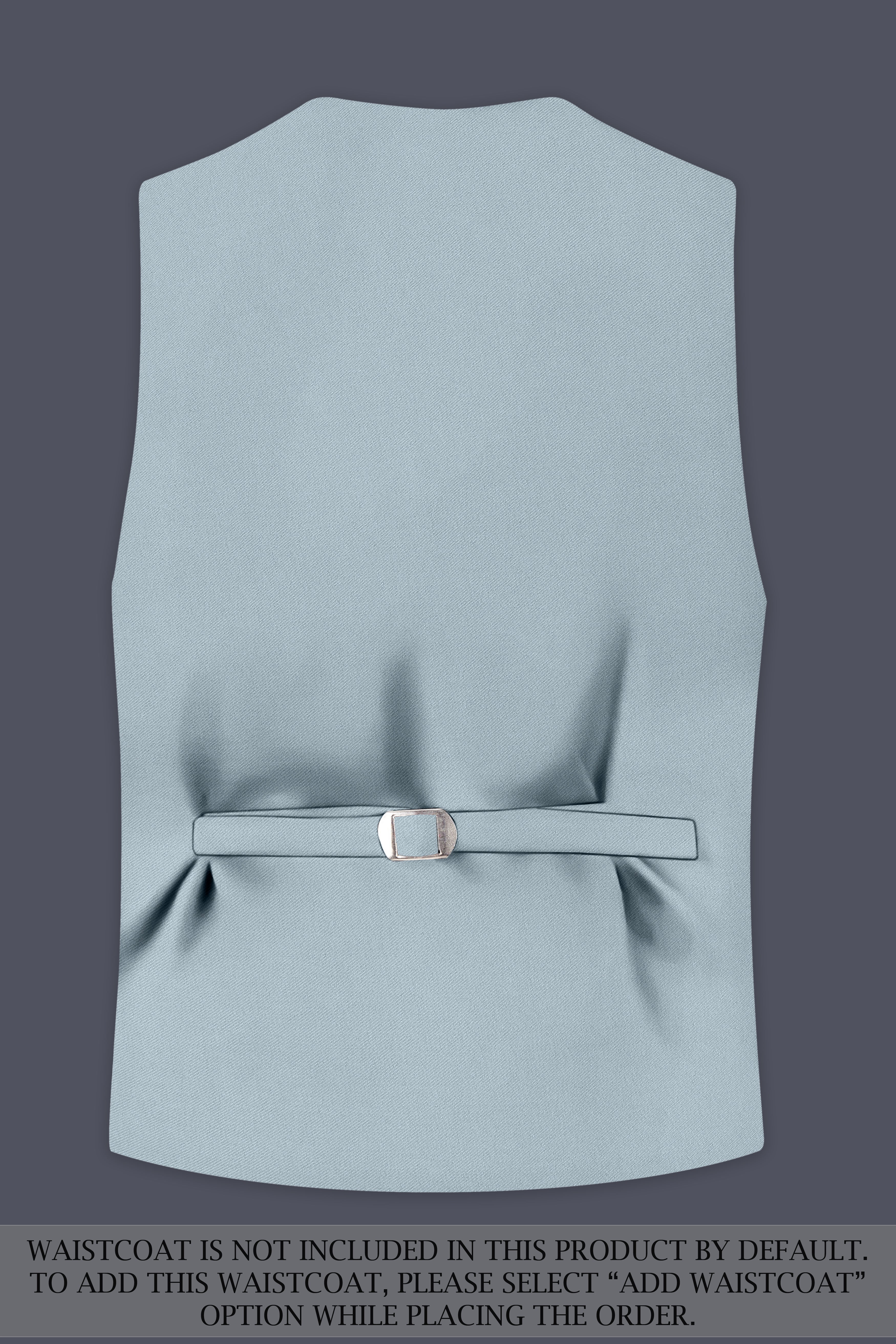 Pewter-Korean Chateau gray 4-Way Stretch Wrinkle-Free Wool Rich Double Breasted Suit