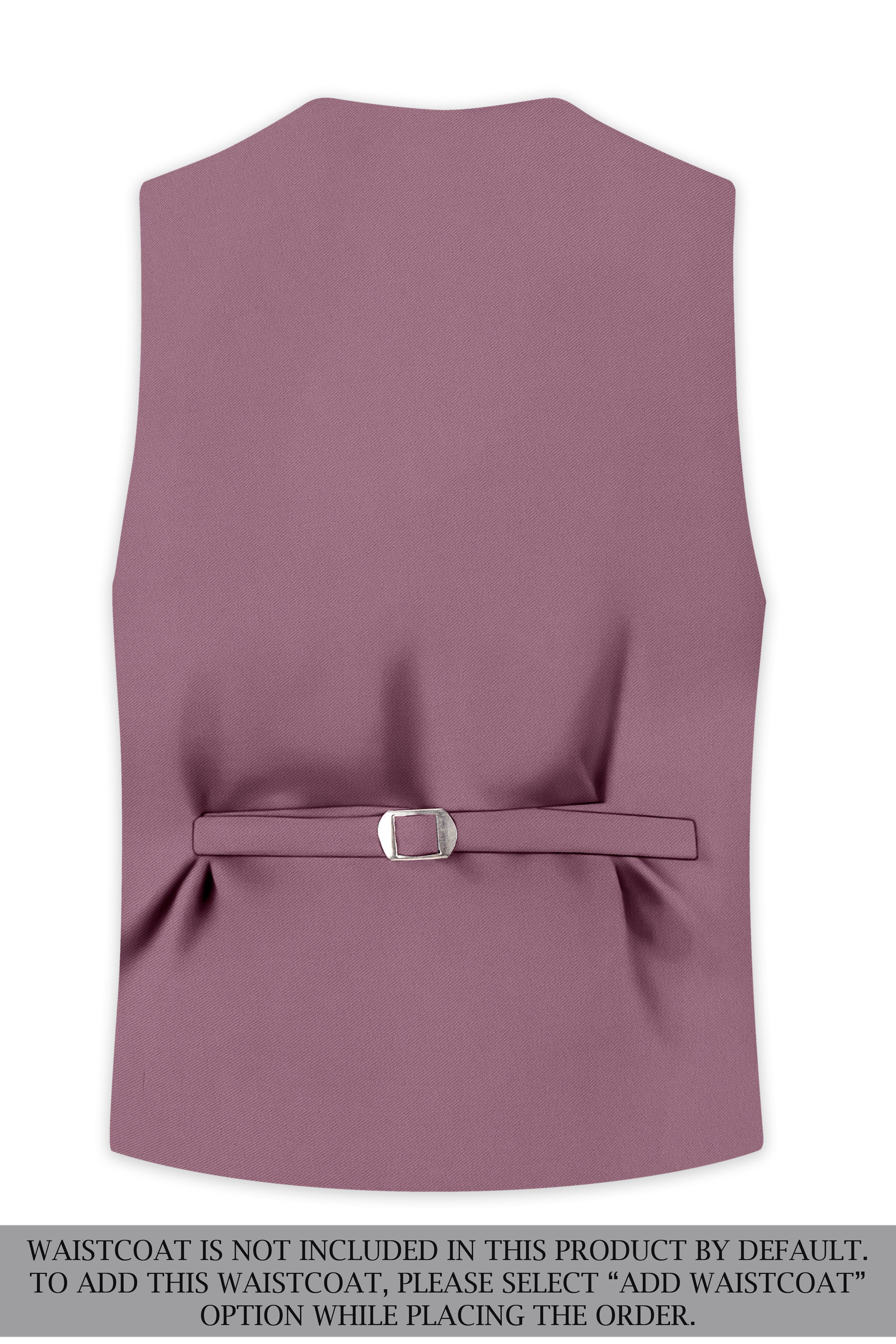 Rouge-Korean Opium Pink 4-Way Stretch Wrinkle-Free Wool Rich Double Breasted Suit