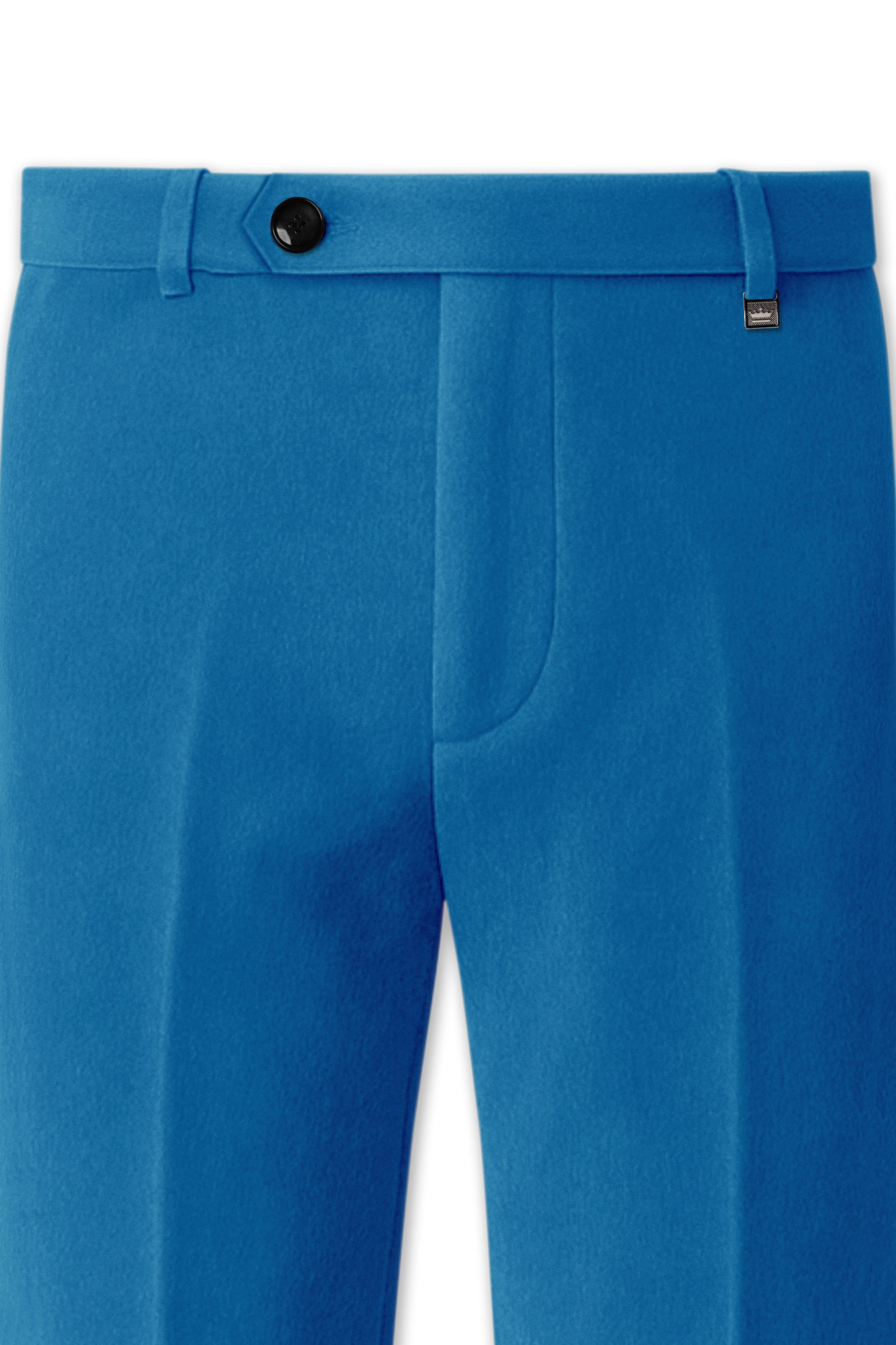 Orvian-Venice Blue Velvet Peak Lapel Tuxedo Suit