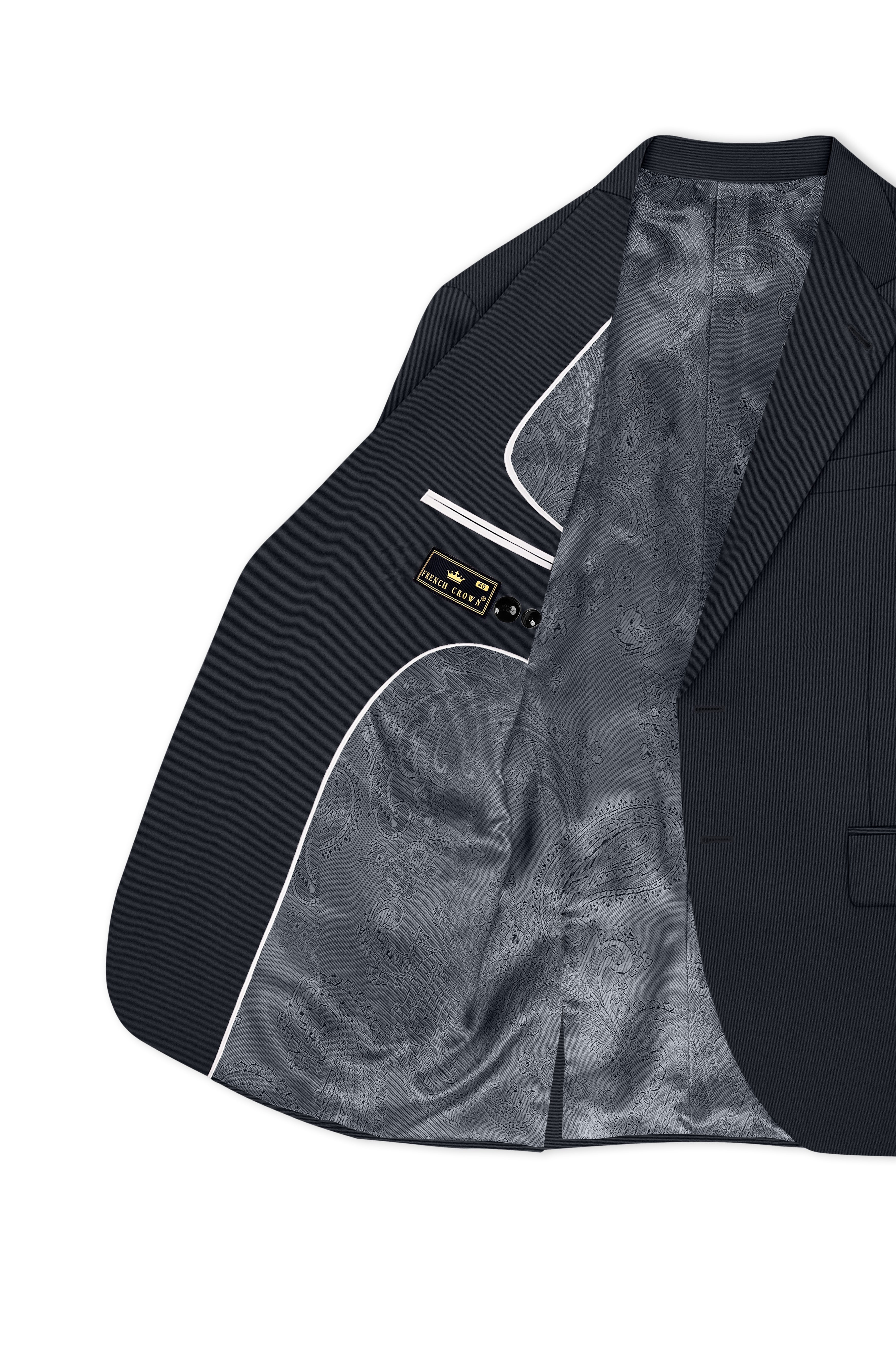 Sterling-Piano Gray Slight Stretch Subtle Sheen Poly-Viscose Single Breasted Suit ST5473-SB-36, ST5473-SB-38, ST5473-SB-40, ST5473-SB-42, ST5473-SB-44, ST5473-SB-46, ST5473-SB-48, ST5473-SB-50, ST5473-SB-52, ST5473-SB-54, ST5473-SB-56, ST5473-SB-58, ST5473-SB-60
