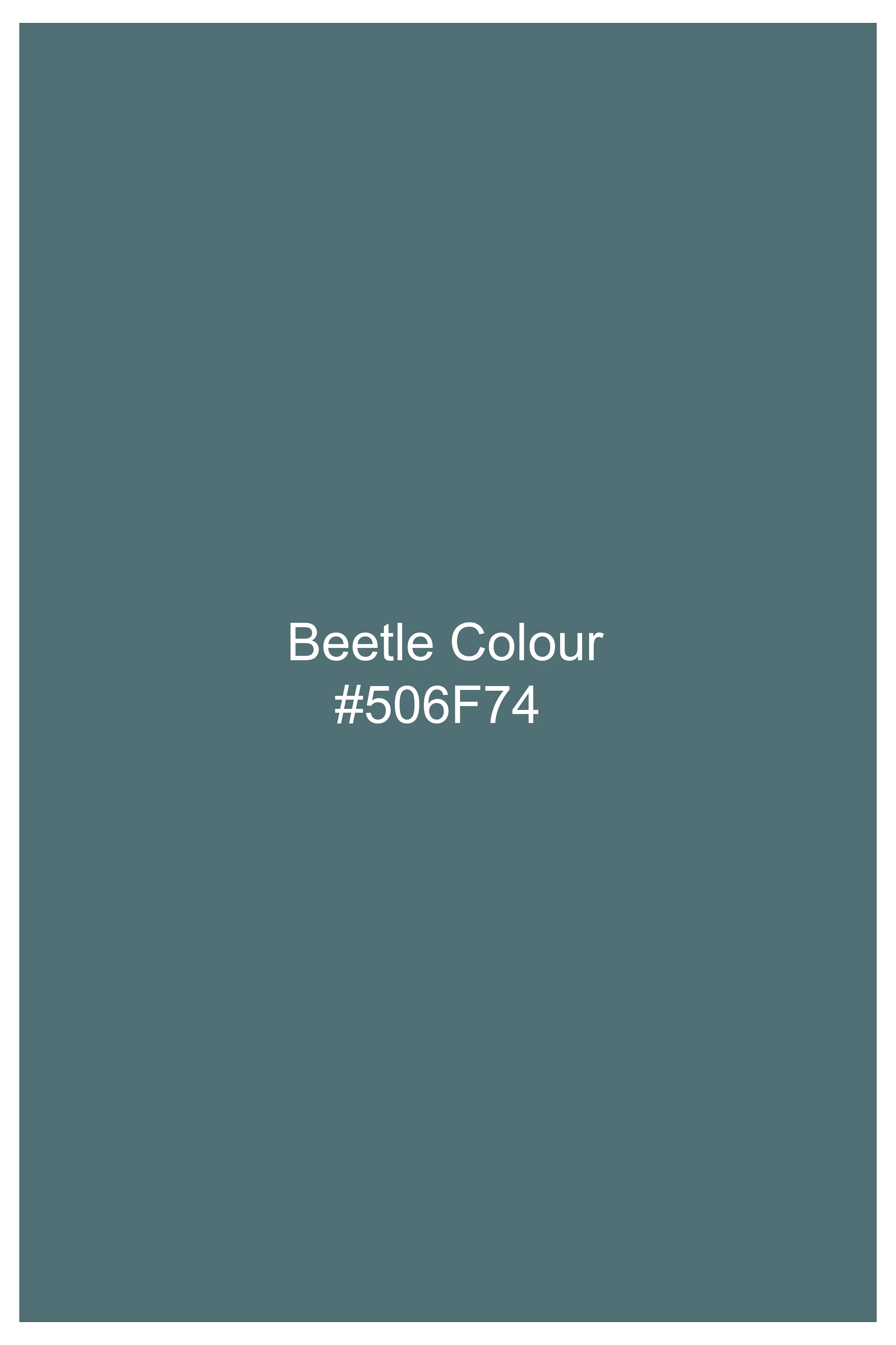 Emerald-Beetle Green Slight Stretch Subtle Sheen Poly-Viscose Single Breasted Suit