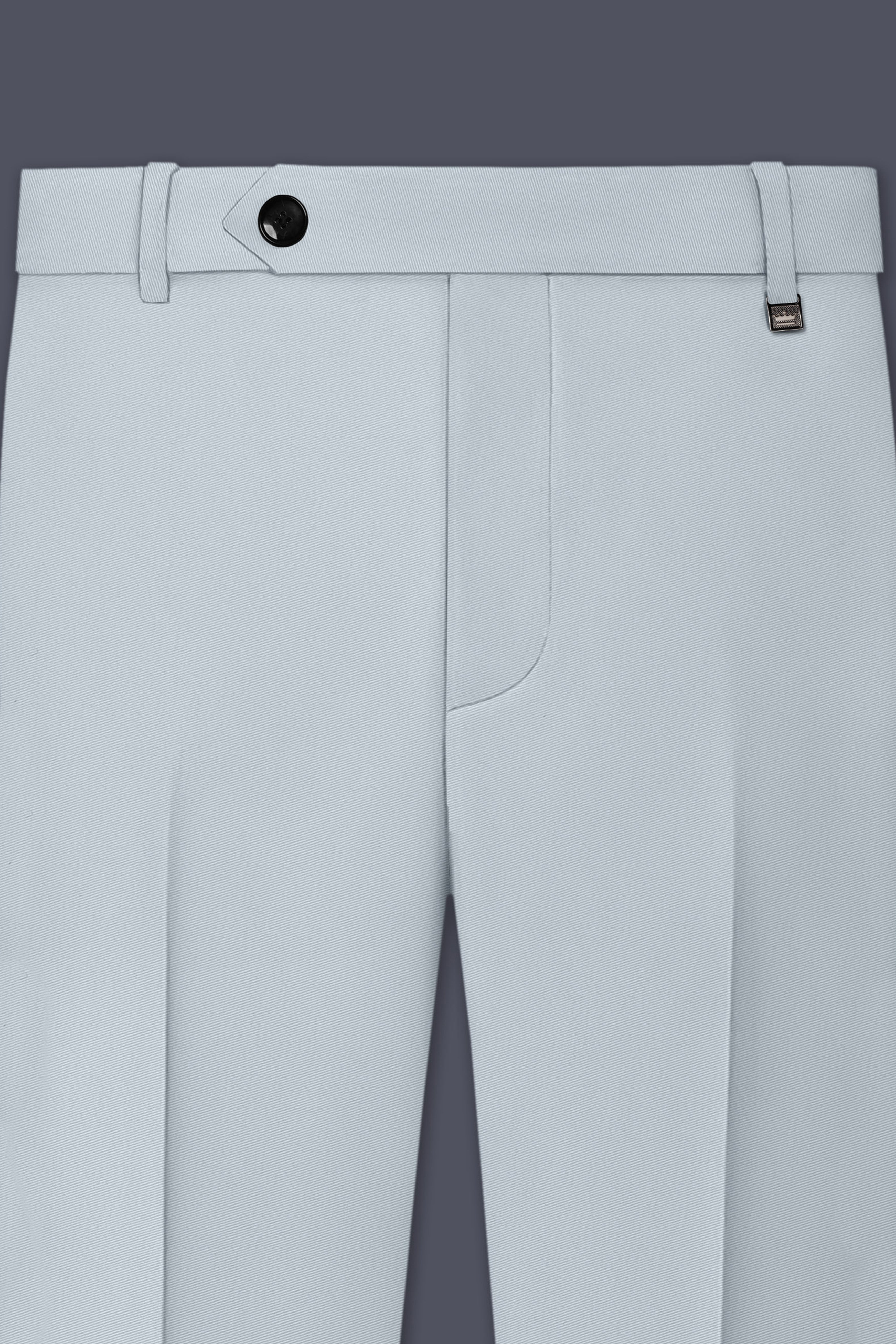 Dorian-Chalice Gray Slight Stretch Subtle Sheen Poly-Viscose Single Breasted Suit