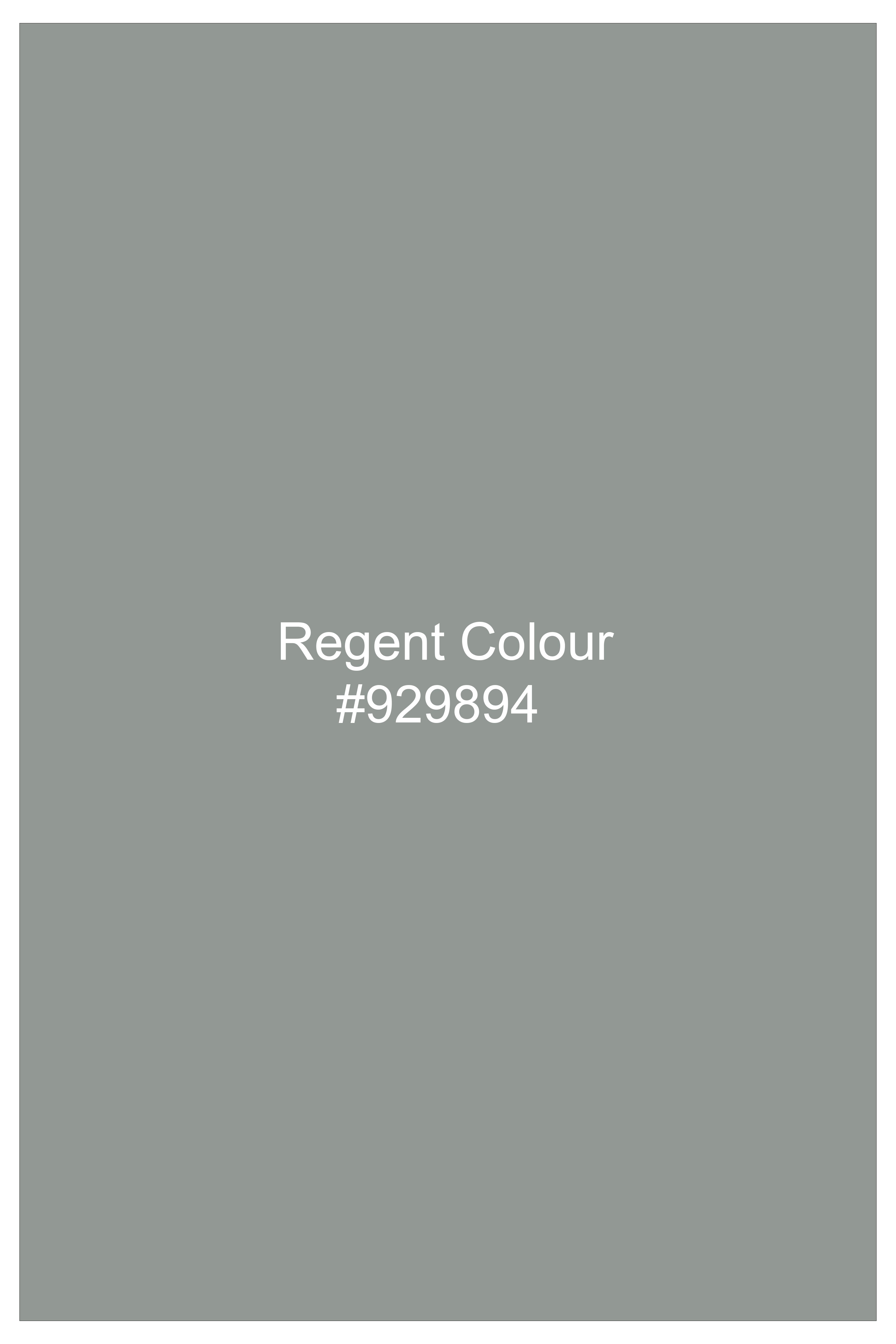 Beryl-Regent Green Slight Stretch Subtle Sheen Poly-Viscose Double Breasted Suit