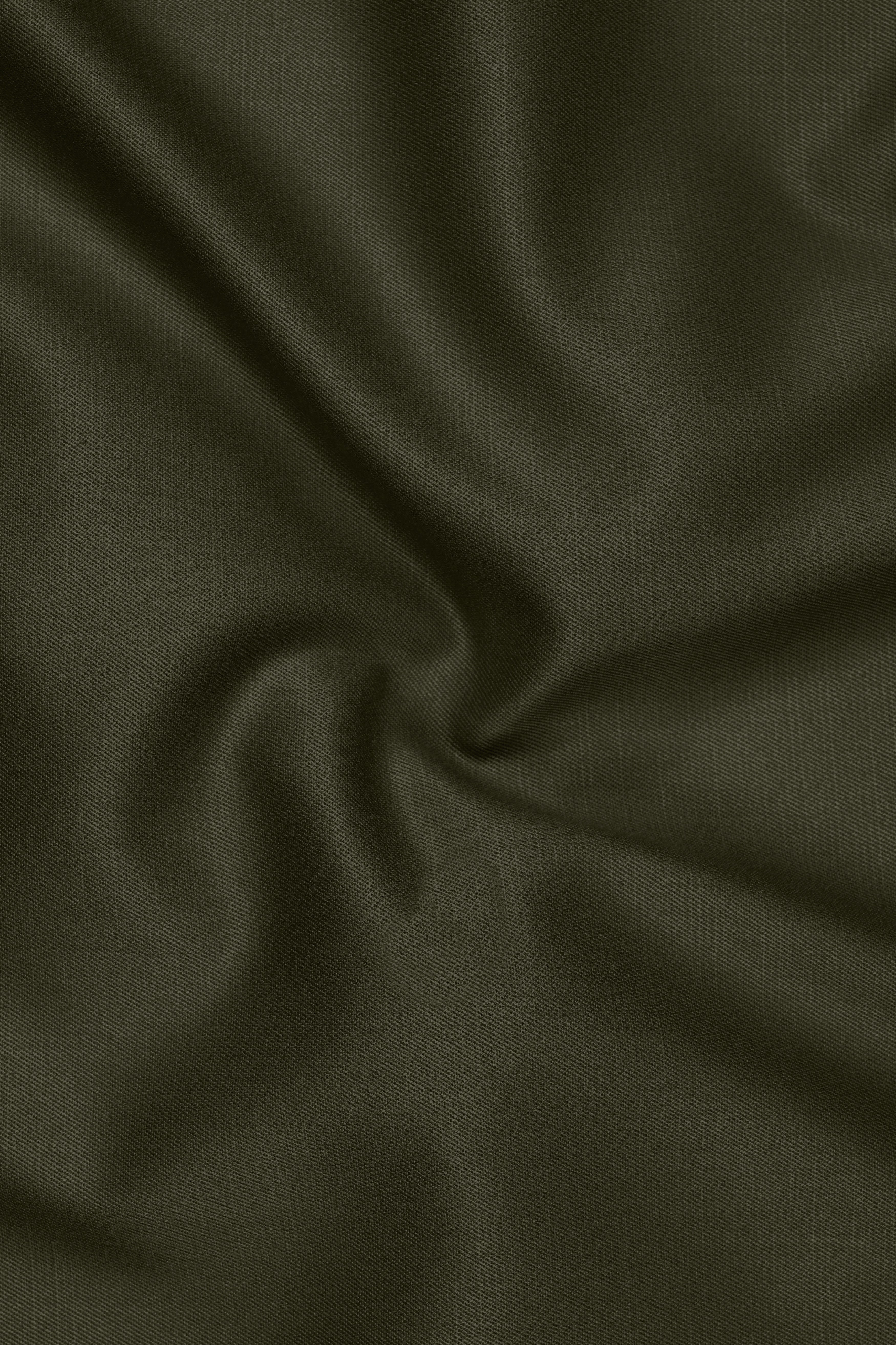 Mossley-Rangoon Green Wool Rich Slight Stretch Double Breasted Suit
