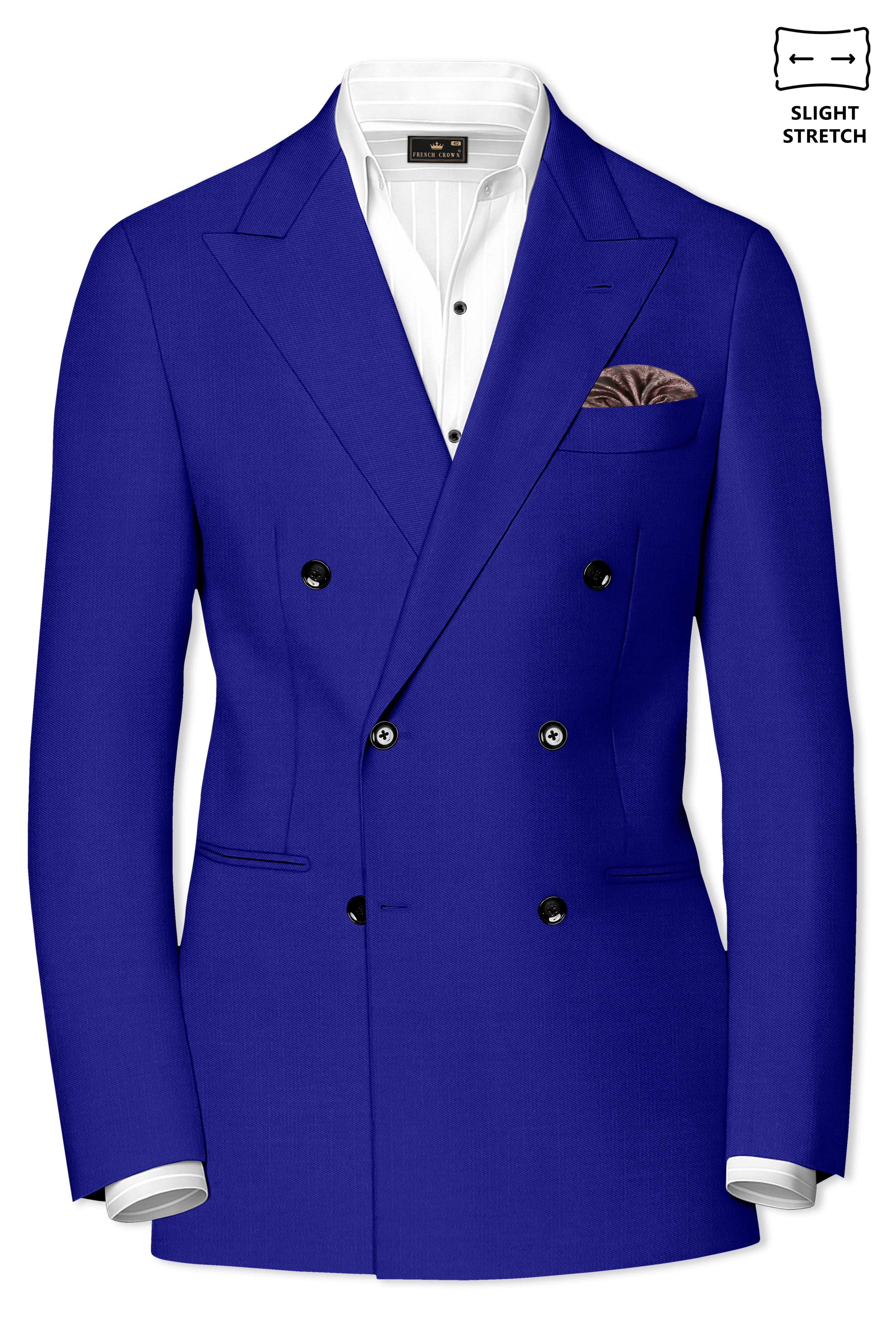 Stratos-Cobalt Blue Wool Rich Slight Stretch Double Breasted Suit ST5512-DB-36, ST5512-DB-38, ST5512-DB-40, ST5512-DB-42, ST5512-DB-44, ST5512-DB-46, ST5512-DB-48, ST5512-DB-50, ST5512-DB-52, ST5512-DB-54, ST5512-DB-56, ST5512-DB-58, ST5512-DB-60
