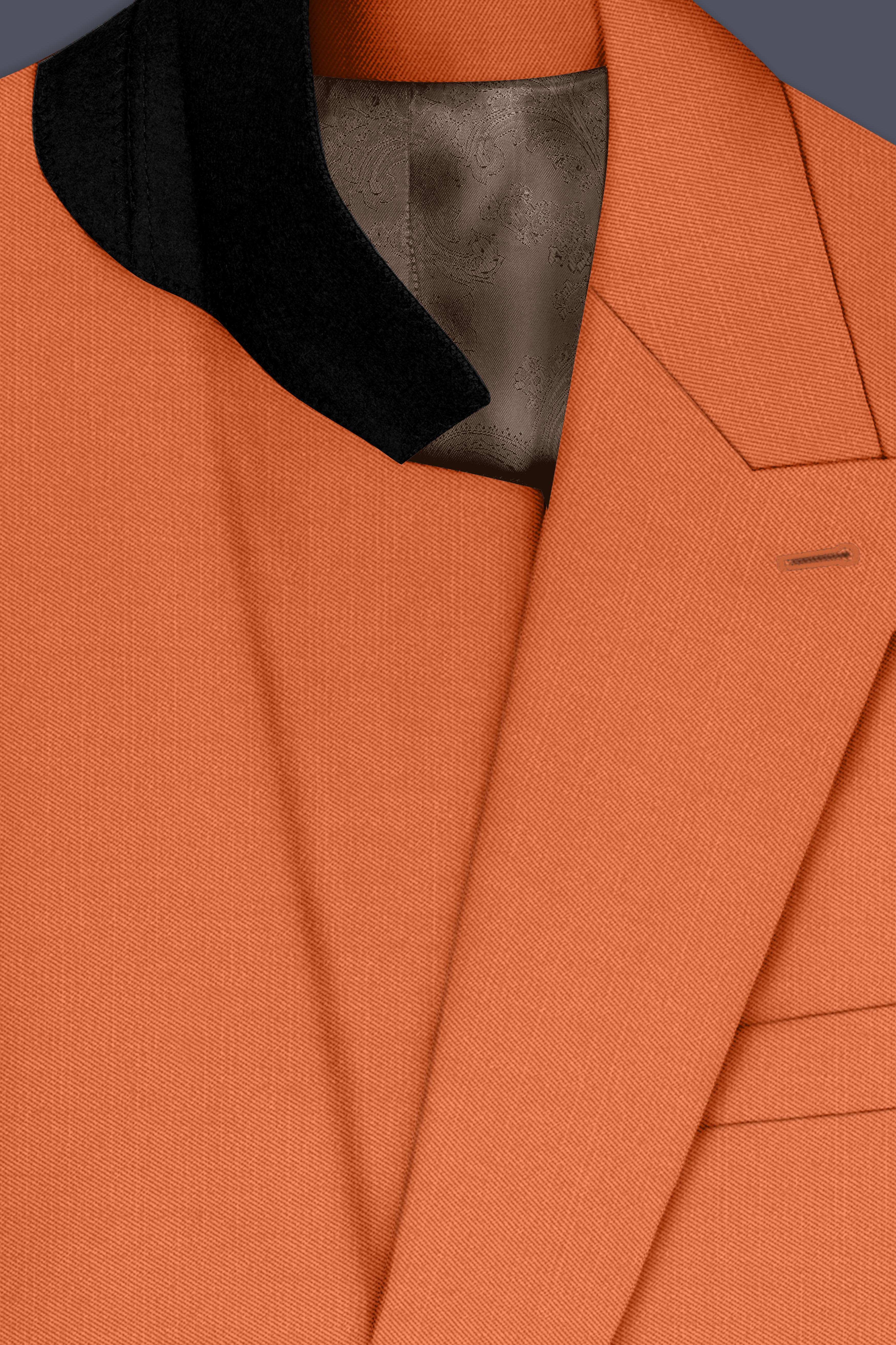 Prestige-Tuscany Orange Wool Rich Slight Stretch Double Breasted Suit ST5515-DB-36, ST5515-DB-38, ST5515-DB-40, ST5515-DB-42, ST5515-DB-44, ST5515-DB-46, ST5515-DB-48, ST5515-DB-50, ST5515-DB-52, ST5515-DB-54, ST5515-DB-56, ST5515-DB-58, ST5515-DB-60
