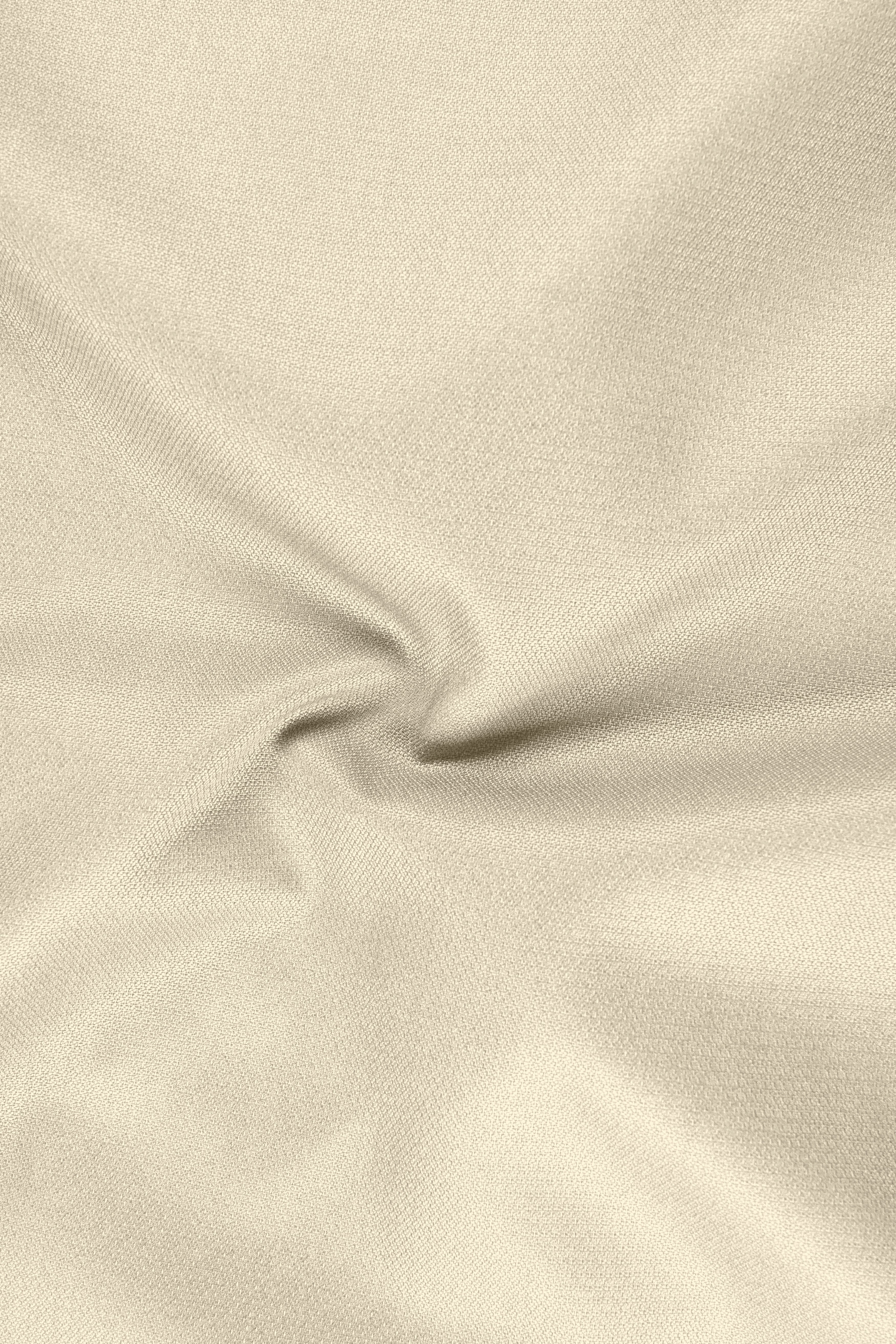 Dune-Foggy Cream Diamond Textured Wool Rich Slight Stretch Single Breasted Suit