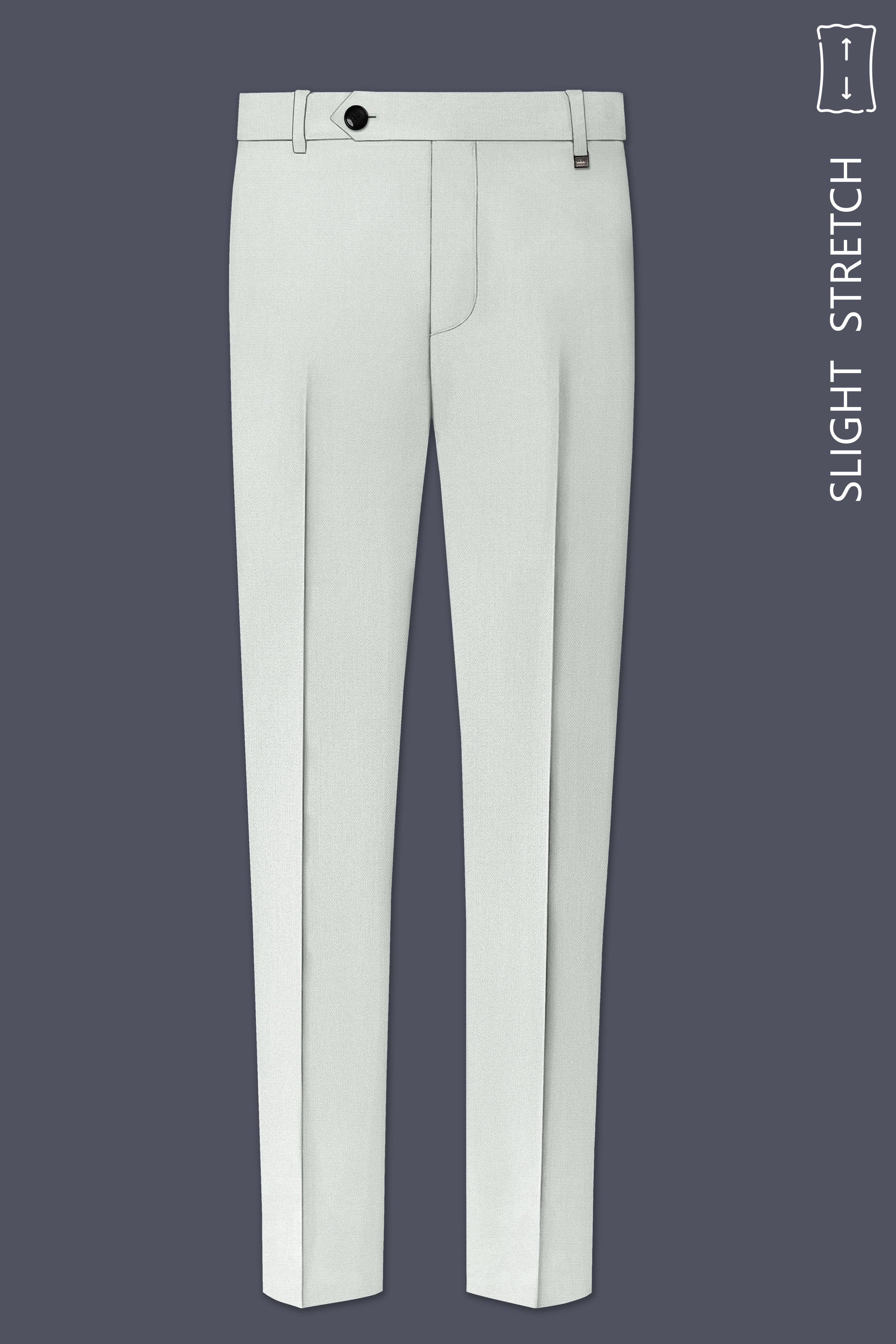 Regent-Noble Gray Diamond Textured Wool Rich Slight Stretch Single Breasted Suit