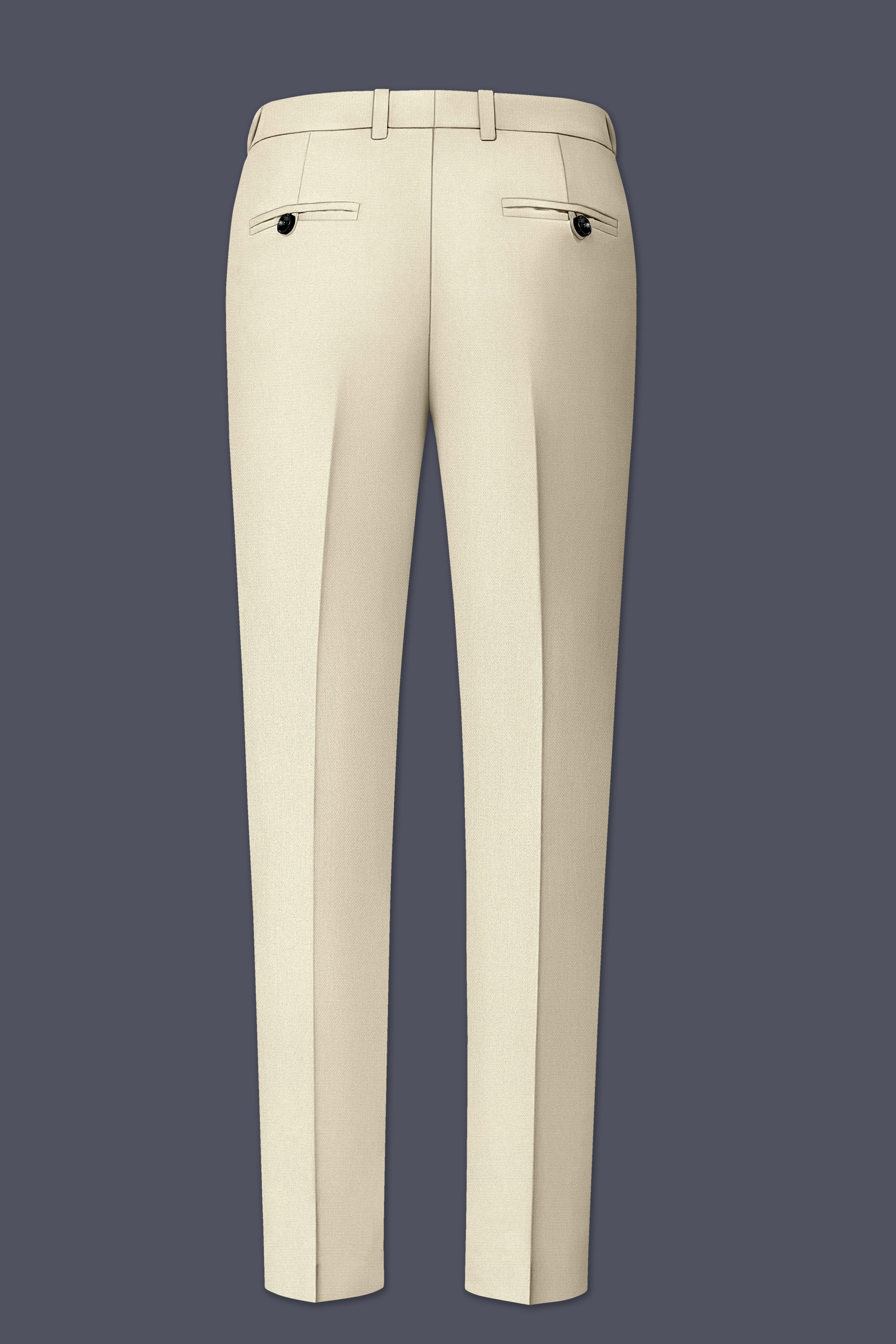 Dune-Foggy Cream Diamond Textured Wool Rich Slight Stretch Double Breasted Suit