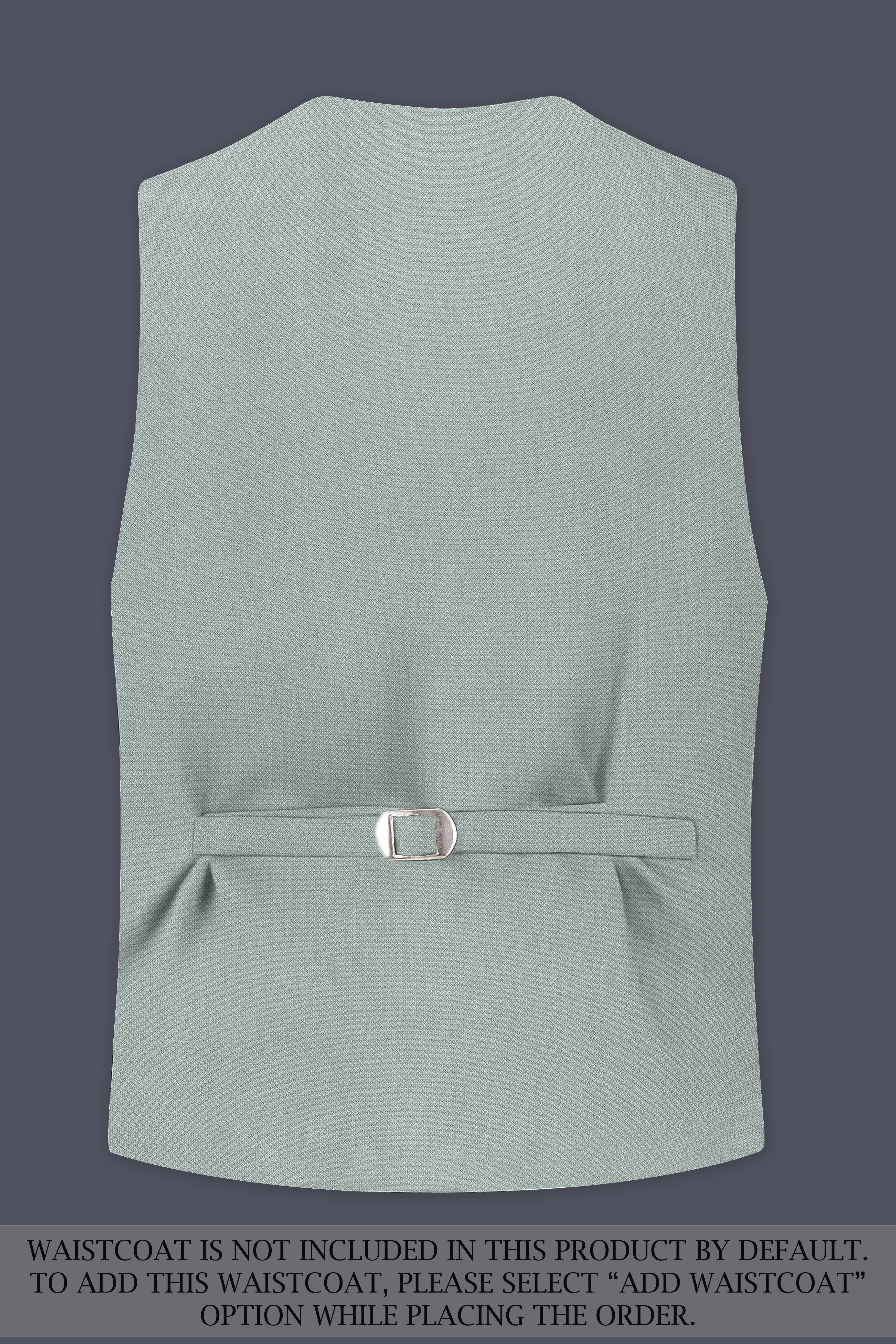 Sylvan-Cascade Green Diamond Textured Wool Rich Slight Stretch Double Breasted Suit