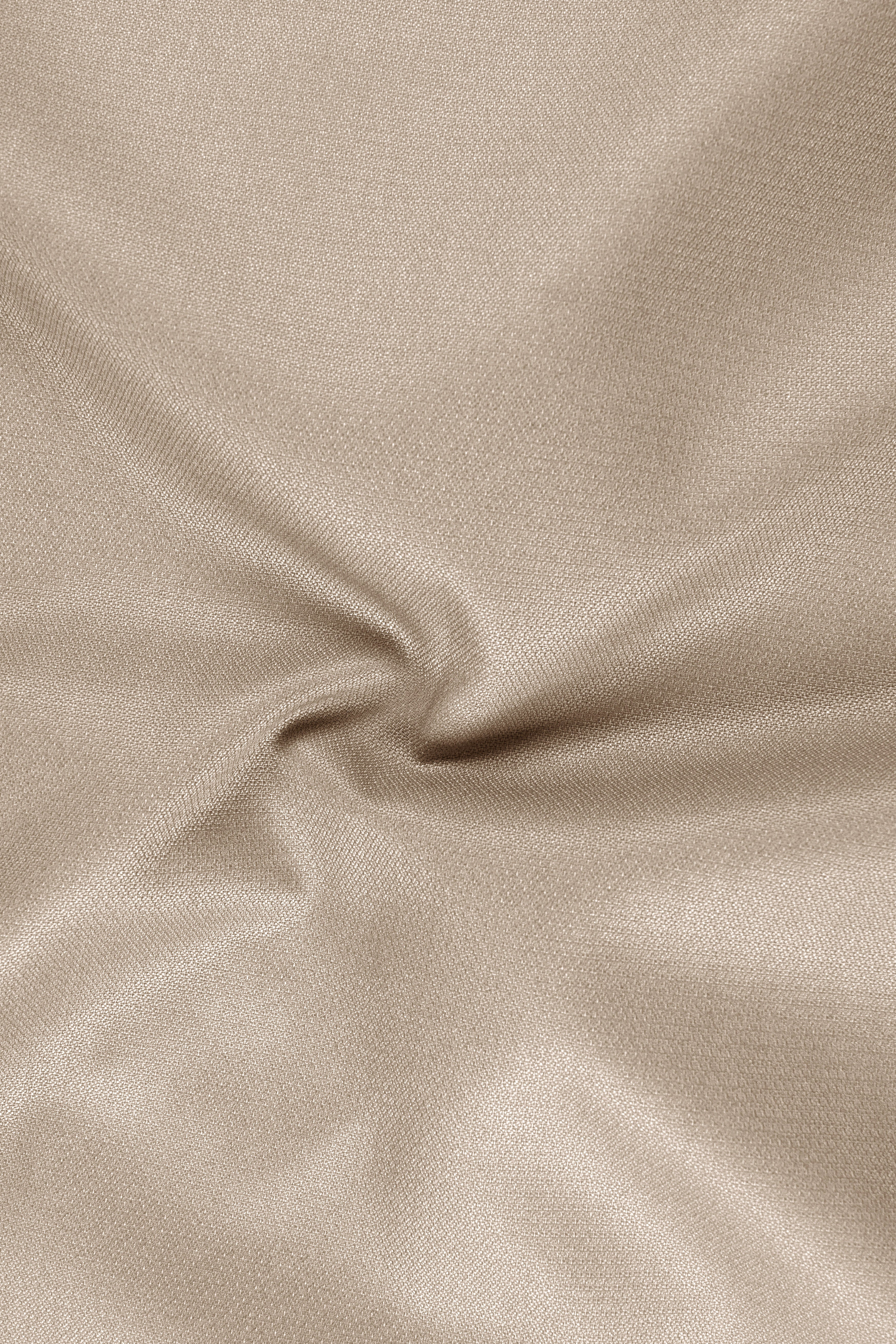 Sienna-Malta Cream Diamond Textured Wool Rich Slight Stretch Double Breasted Suit