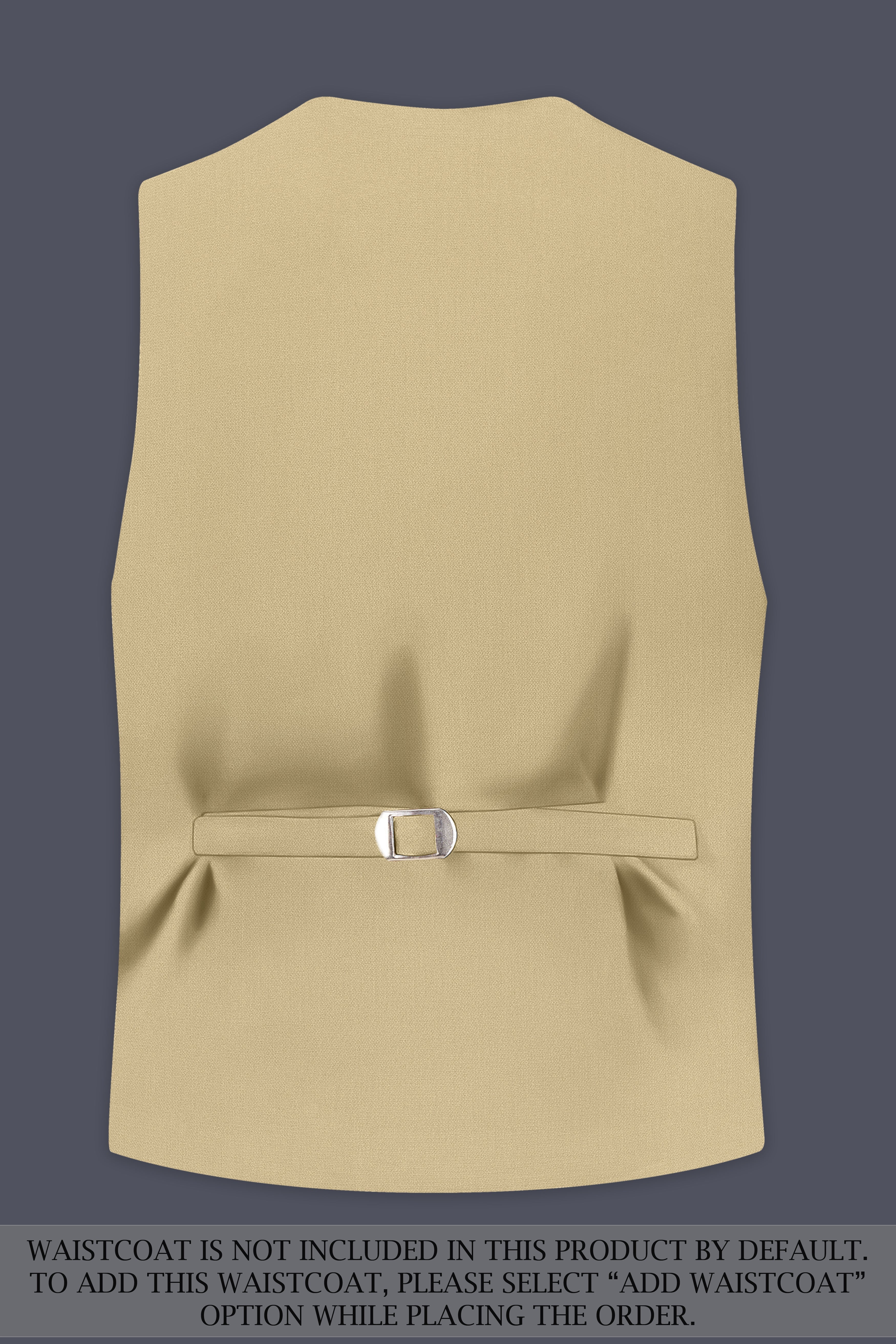 Sable-Mongoose Cream Diamond Textured Wool Rich Slight Stretch Double Breasted Suit