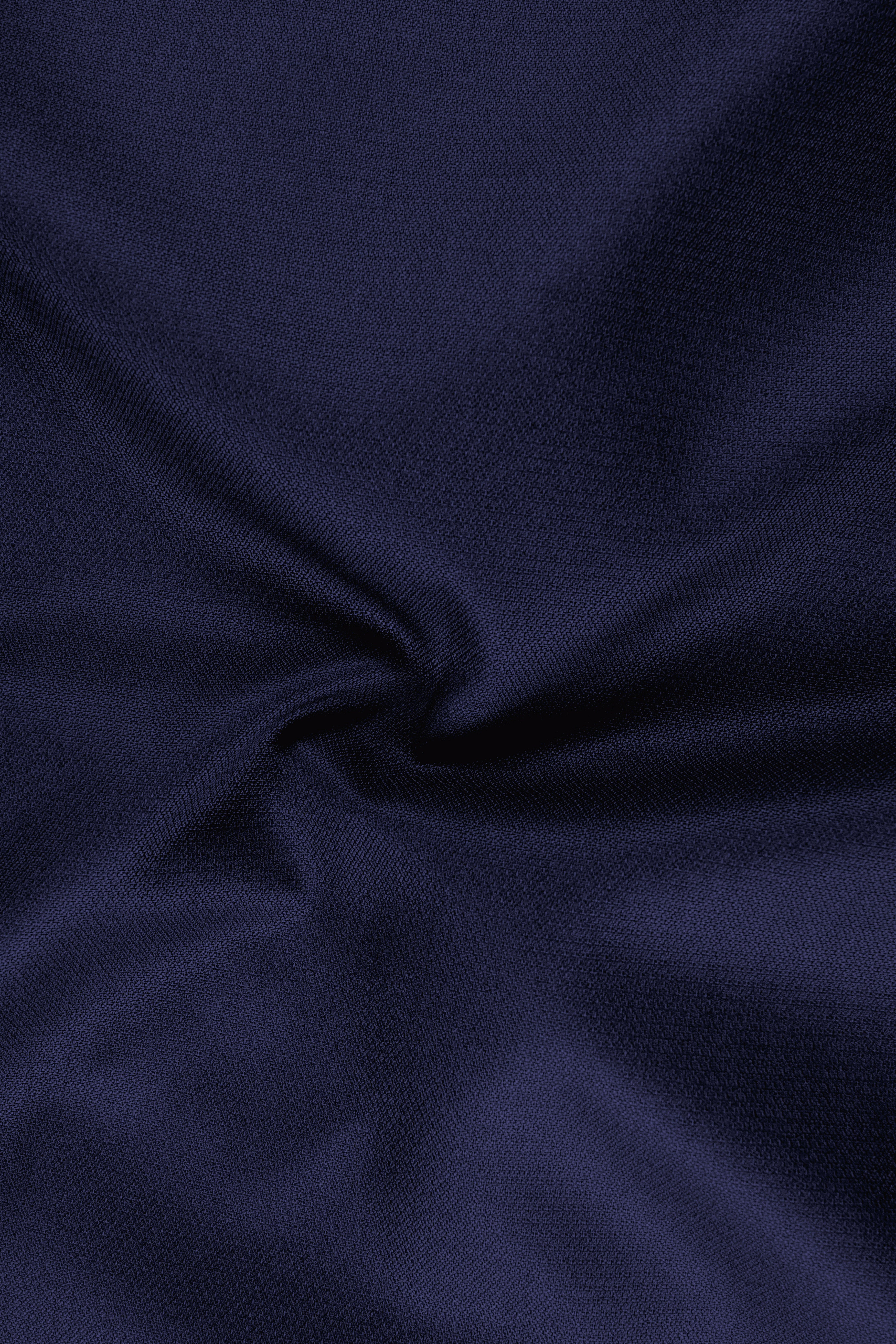 Orion-Vulcan Blue Diamond Textured Wool Rich Slight Stretch Double Breasted Suit