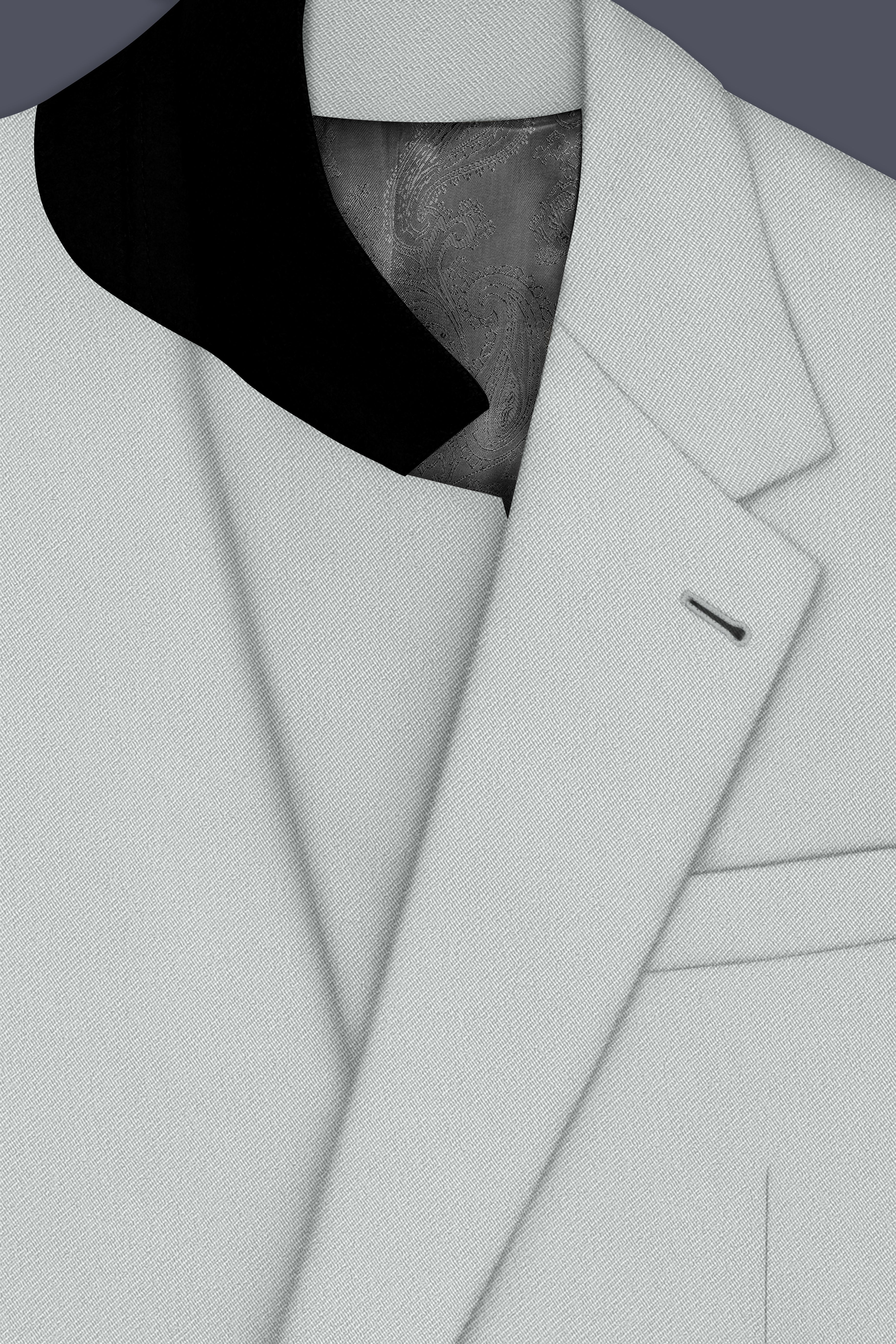 Prestige-Korean Mercury Green 4-Way Stretch Wrinkle-Free Wool Rich Single Breasted Suit