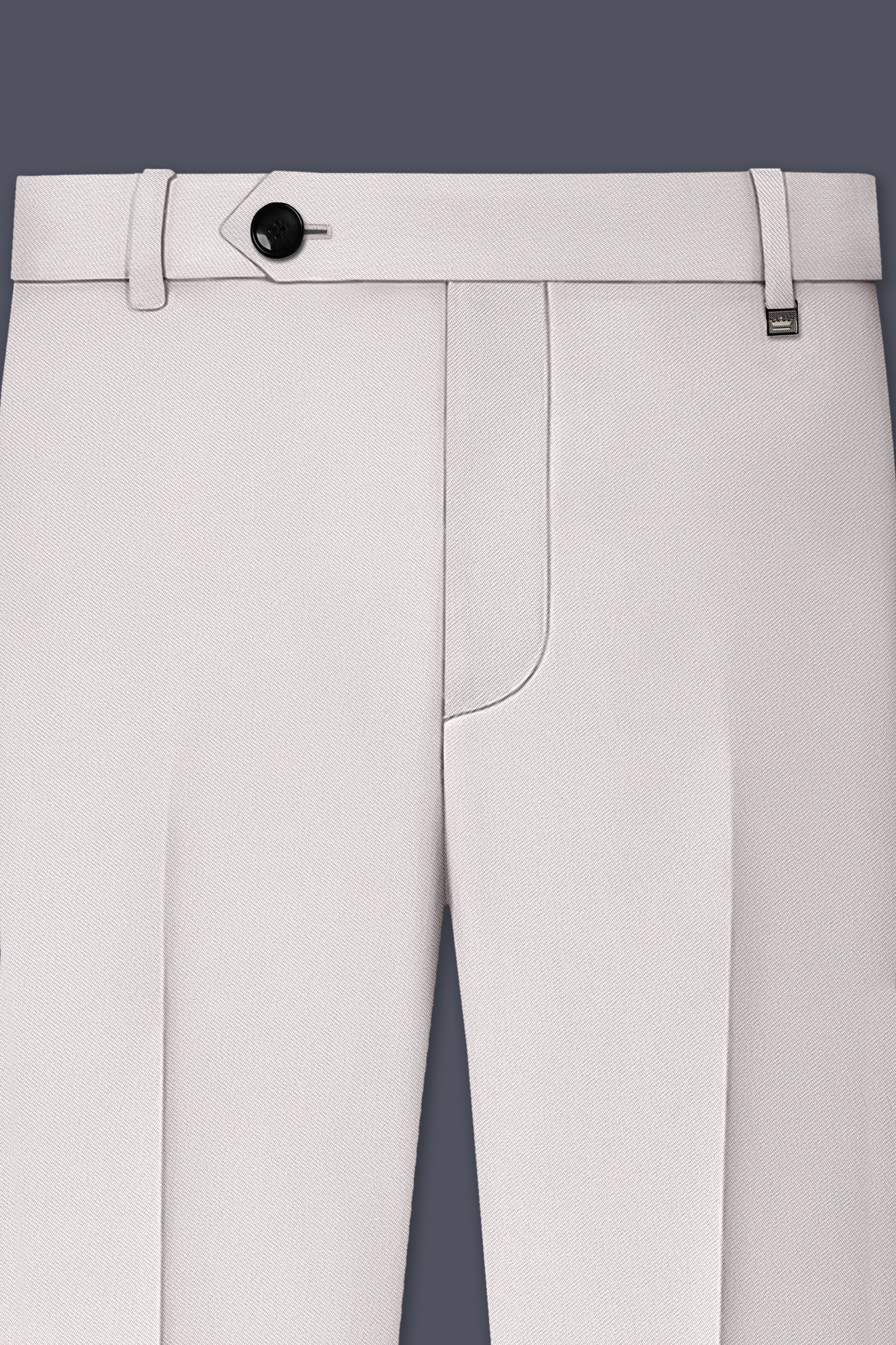 Ivora-Korean Amour Cream 4-Way Stretch Wrinkle-Free Wool Rich Single Breasted Suit