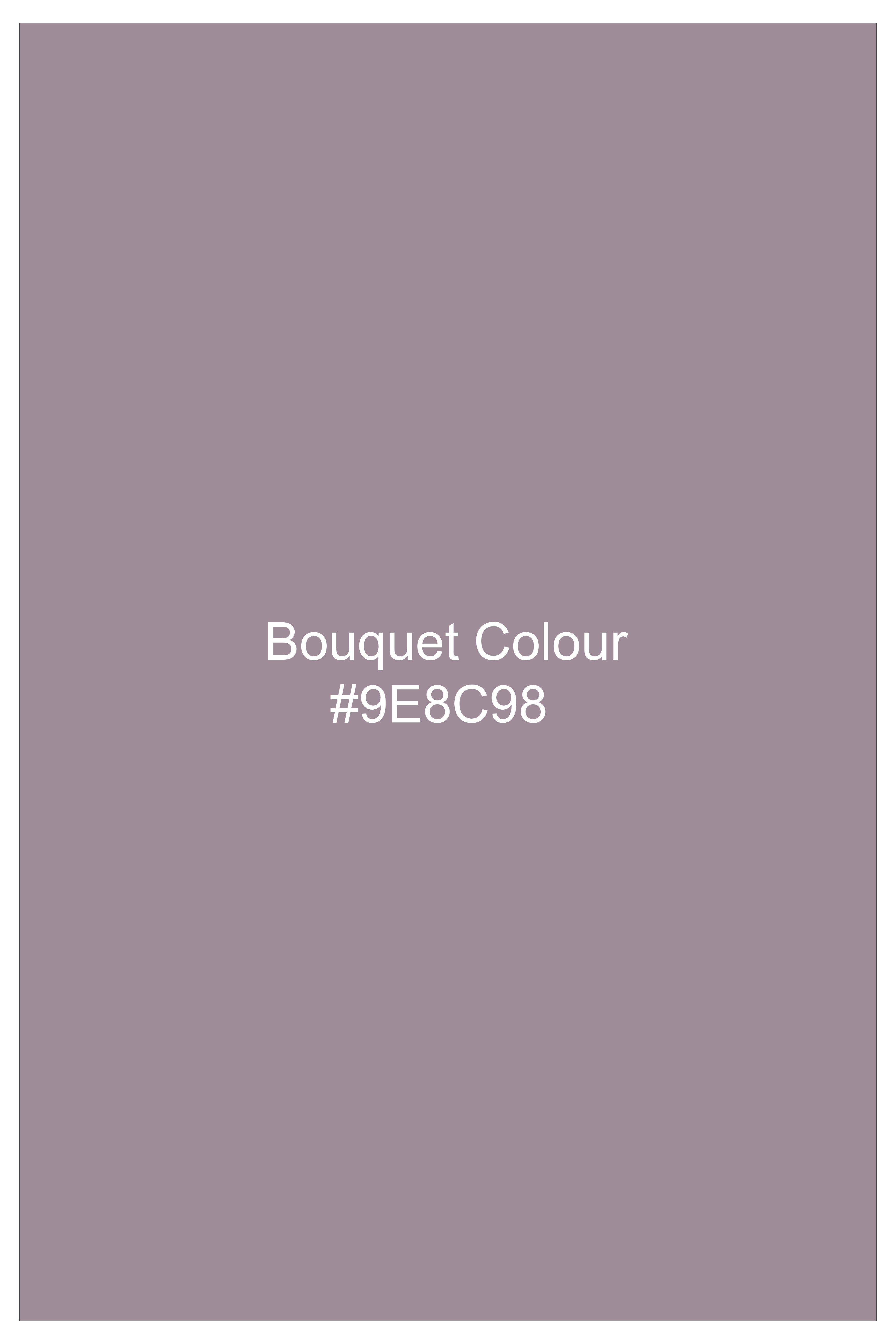 Roselle-Korean Bouquet Pink 4-Way Stretch Wrinkle-Free Wool Rich Double Breasted Suit