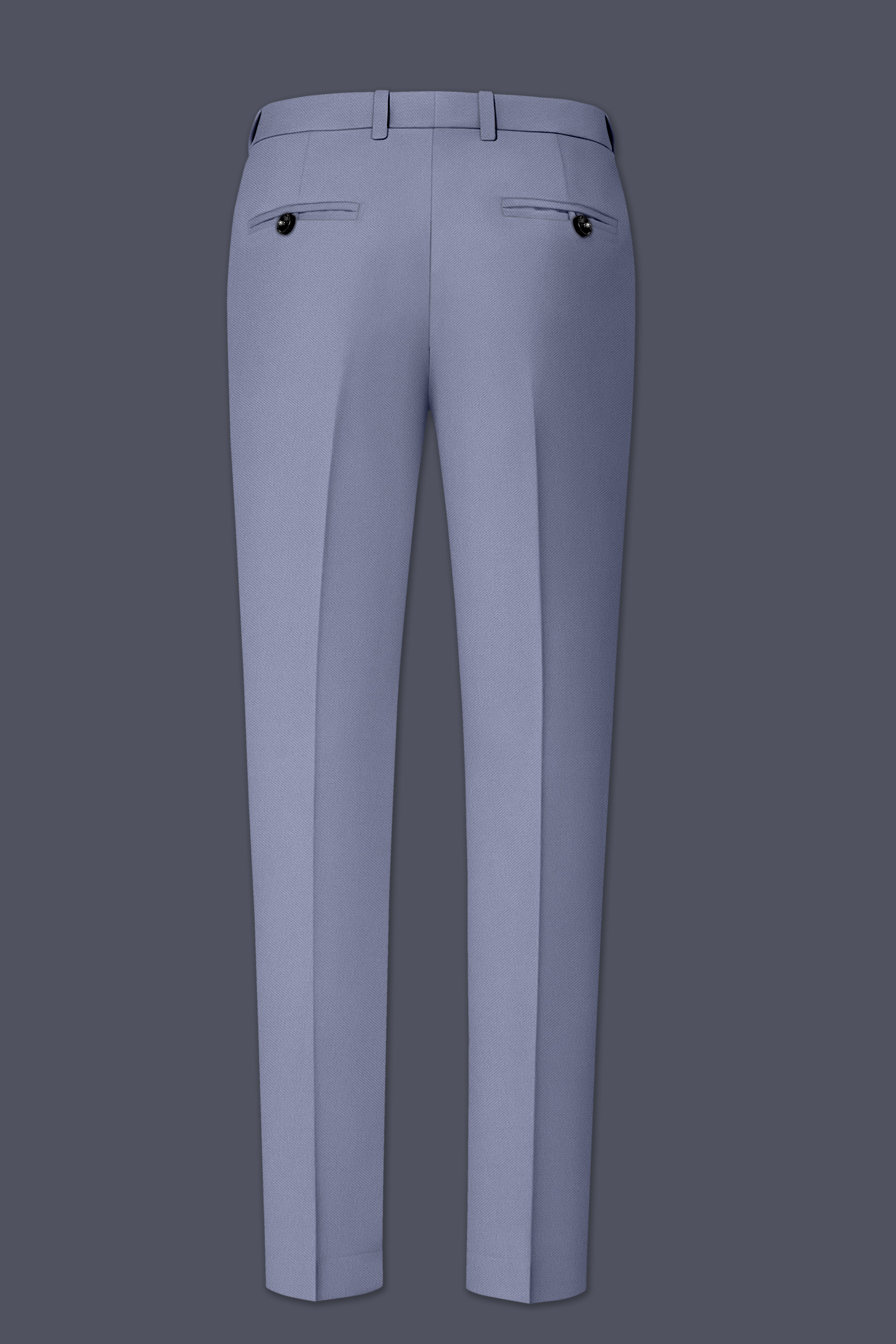 Sterling-Manatee Gray Wool Rich Slight Stretch Single Breasted Suit