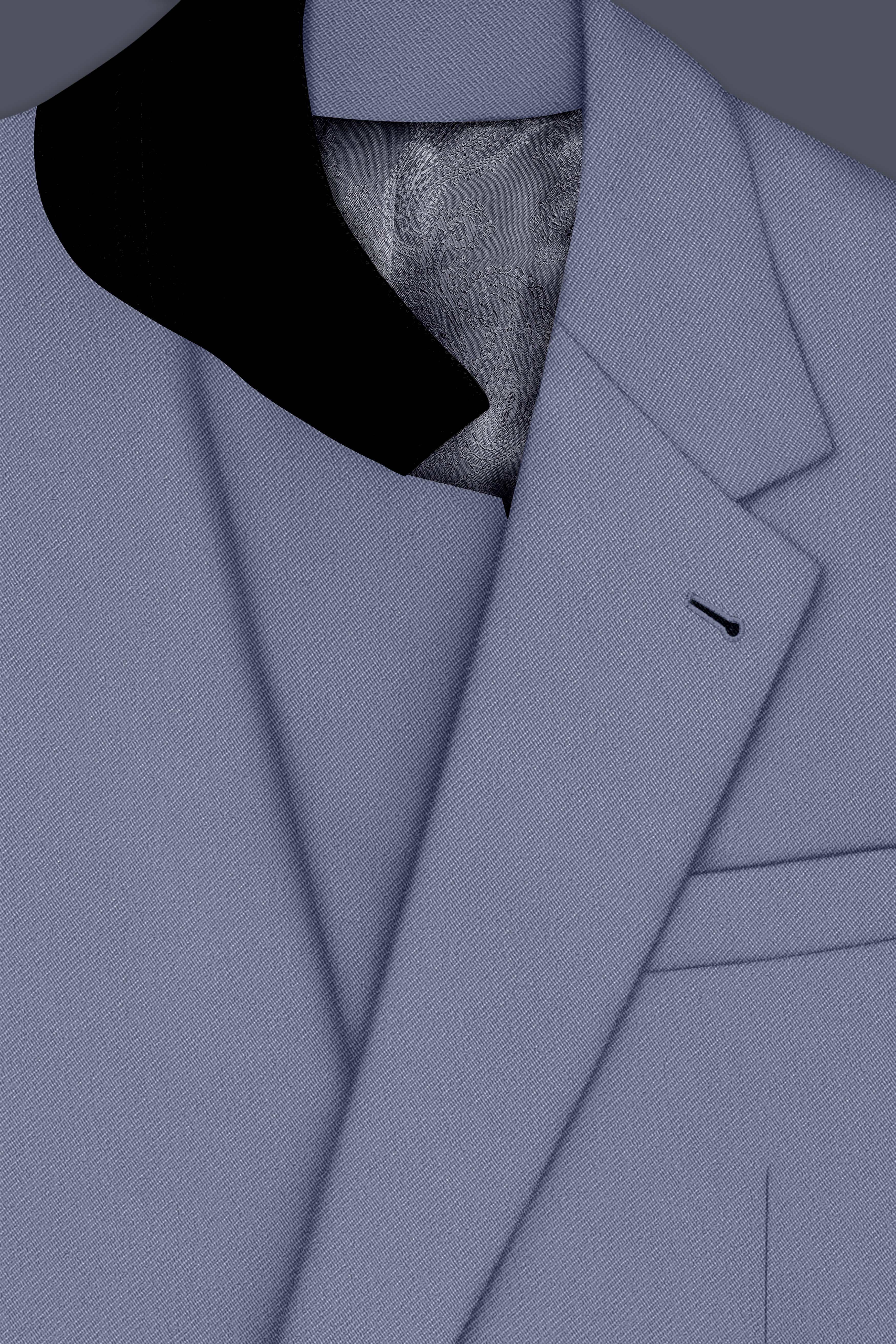 Sterling-Manatee Gray Wool Rich Slight Stretch Single Breasted Suit