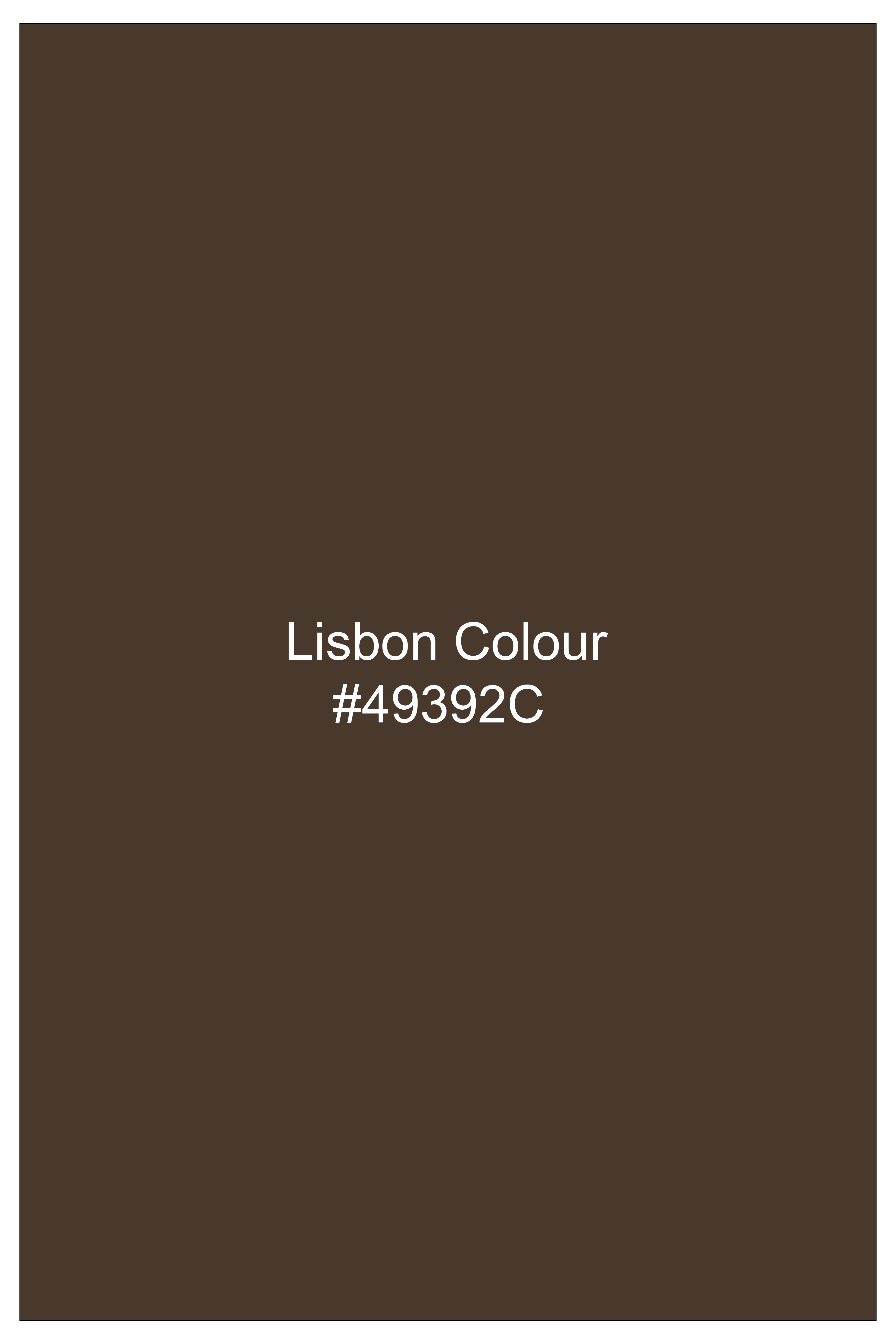 Prestige-Lisbon Brown Wool Rich Slight Stretch Single Breasted Suit