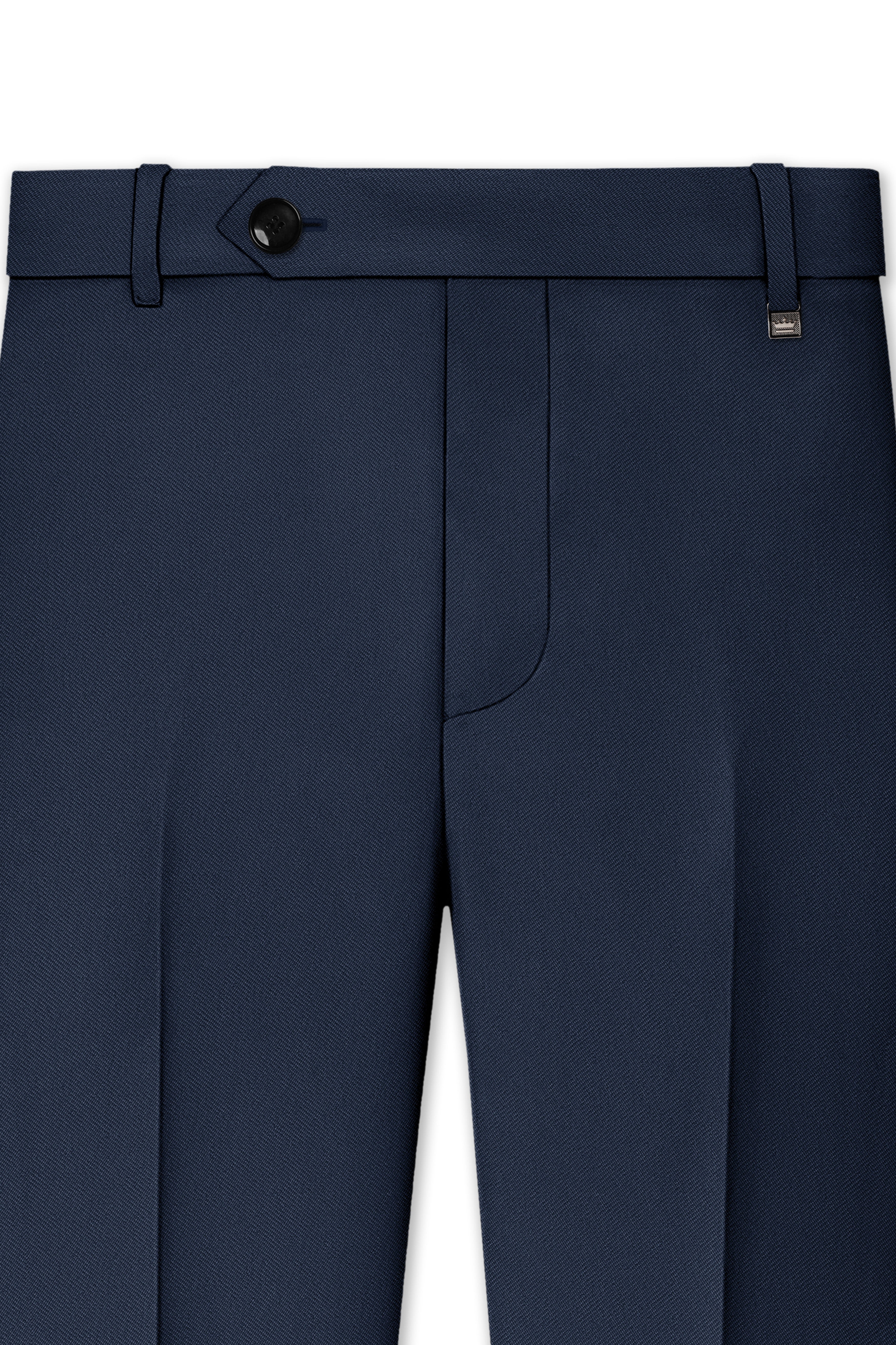 Nautis-Baltic Blue Wool Rich Slight Stretch Single Breasted Suit