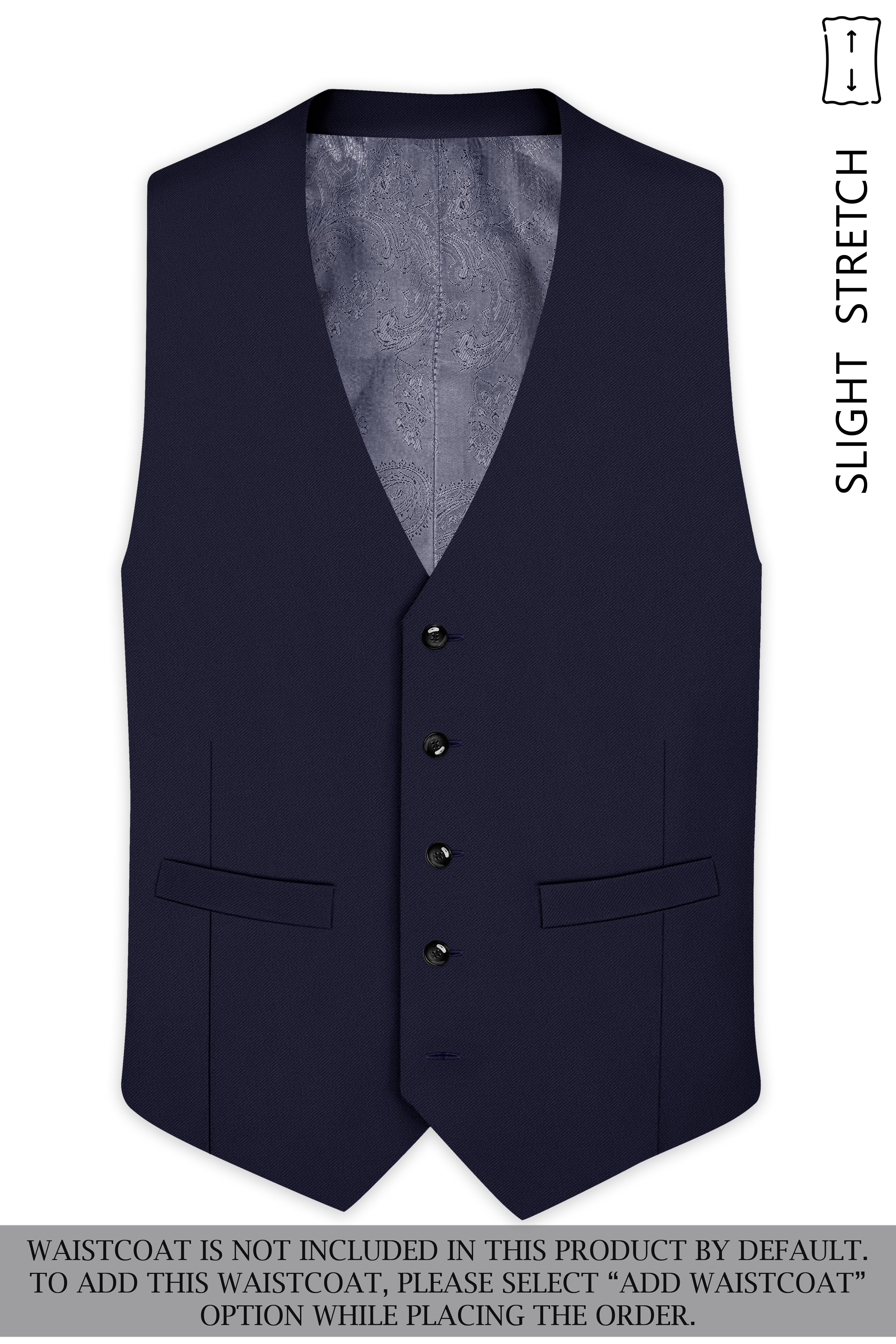 Azure-Baltic Sea Blue Wool Rich Slight Stretch Single Breasted Suit