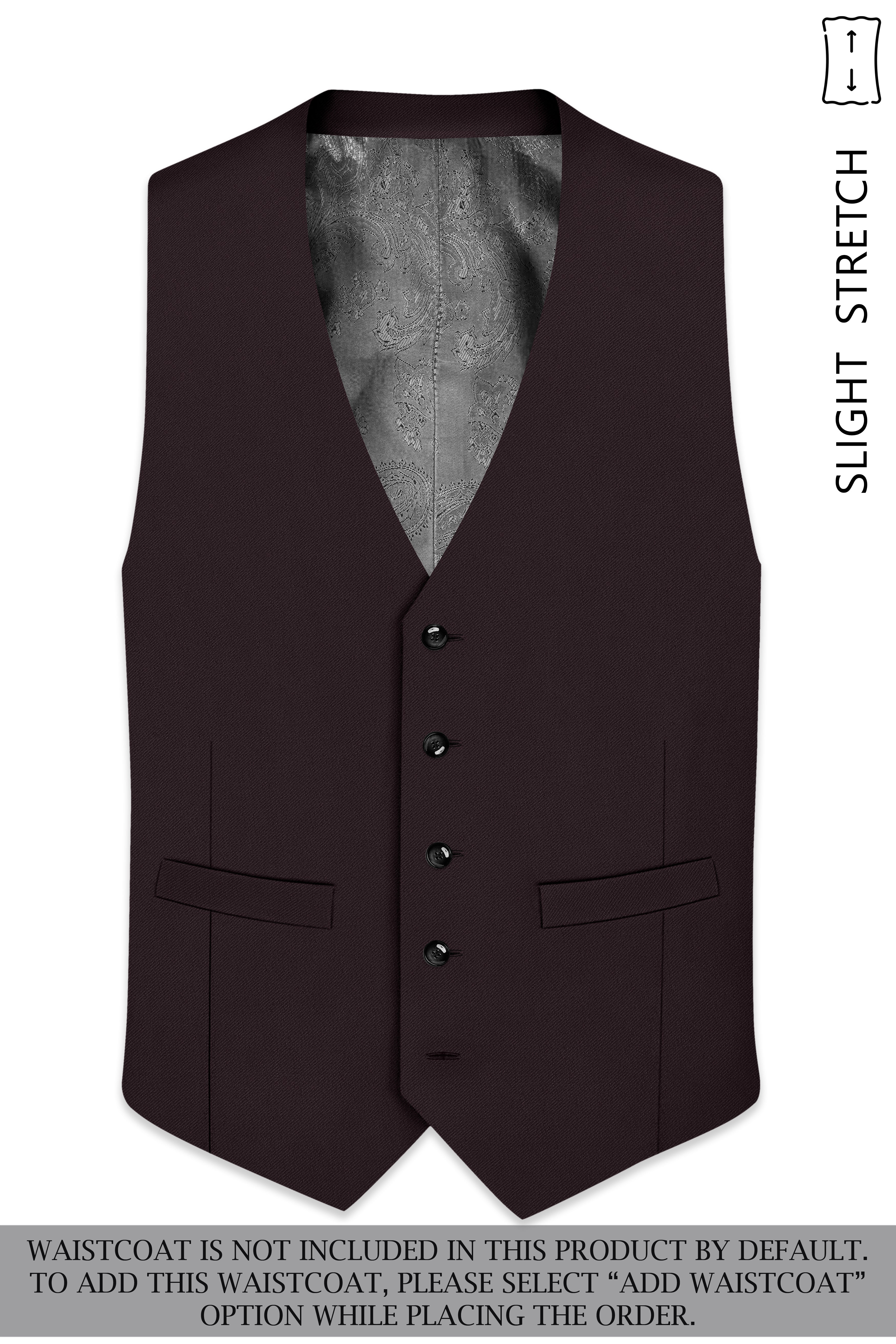 Bristol-Eclipse Brown Wool Rich Slight Stretch Single Breasted Suit