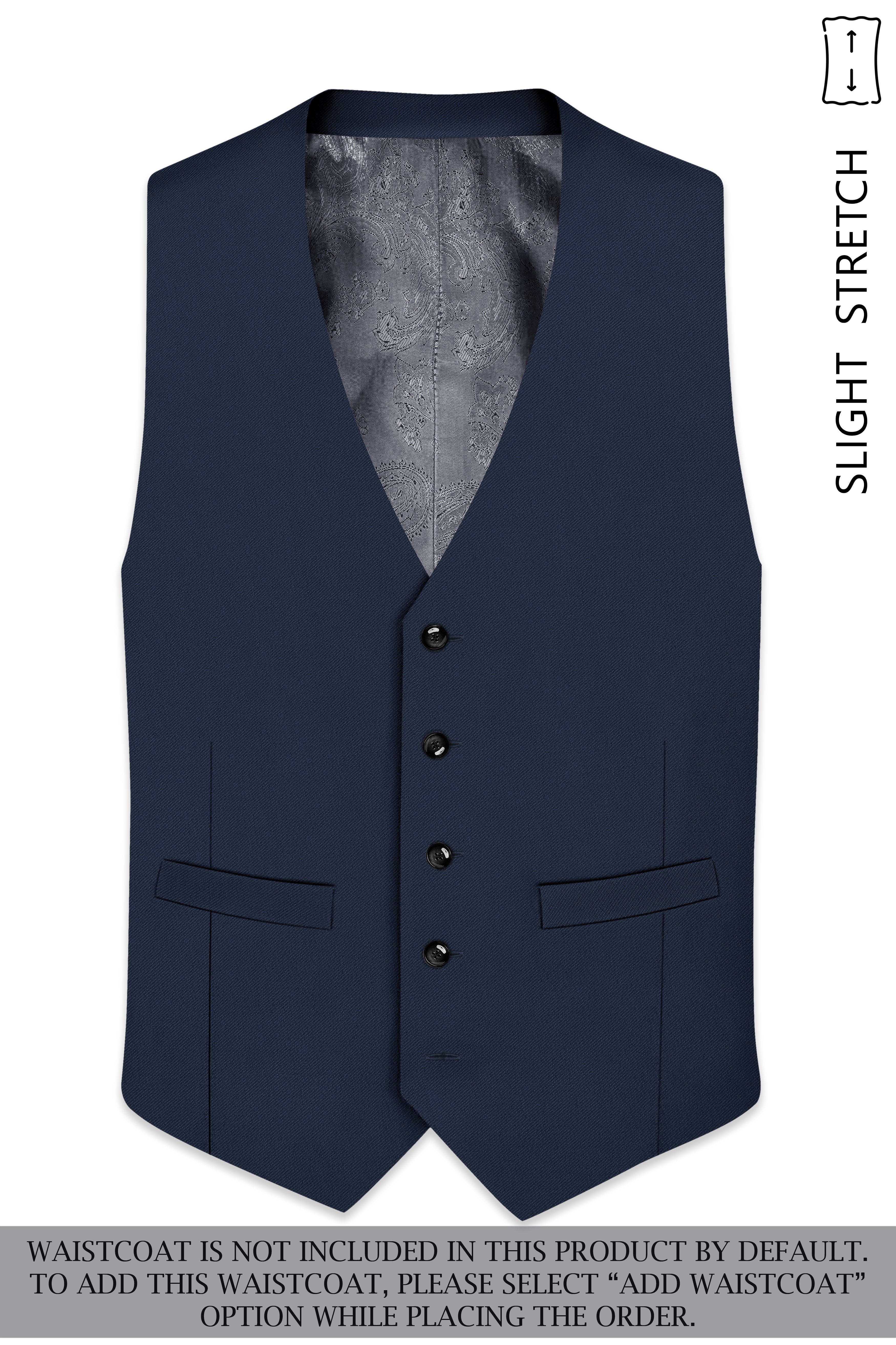 Nautis-Baltic Blue Wool Rich Slight Stretch Double Breasted Suit