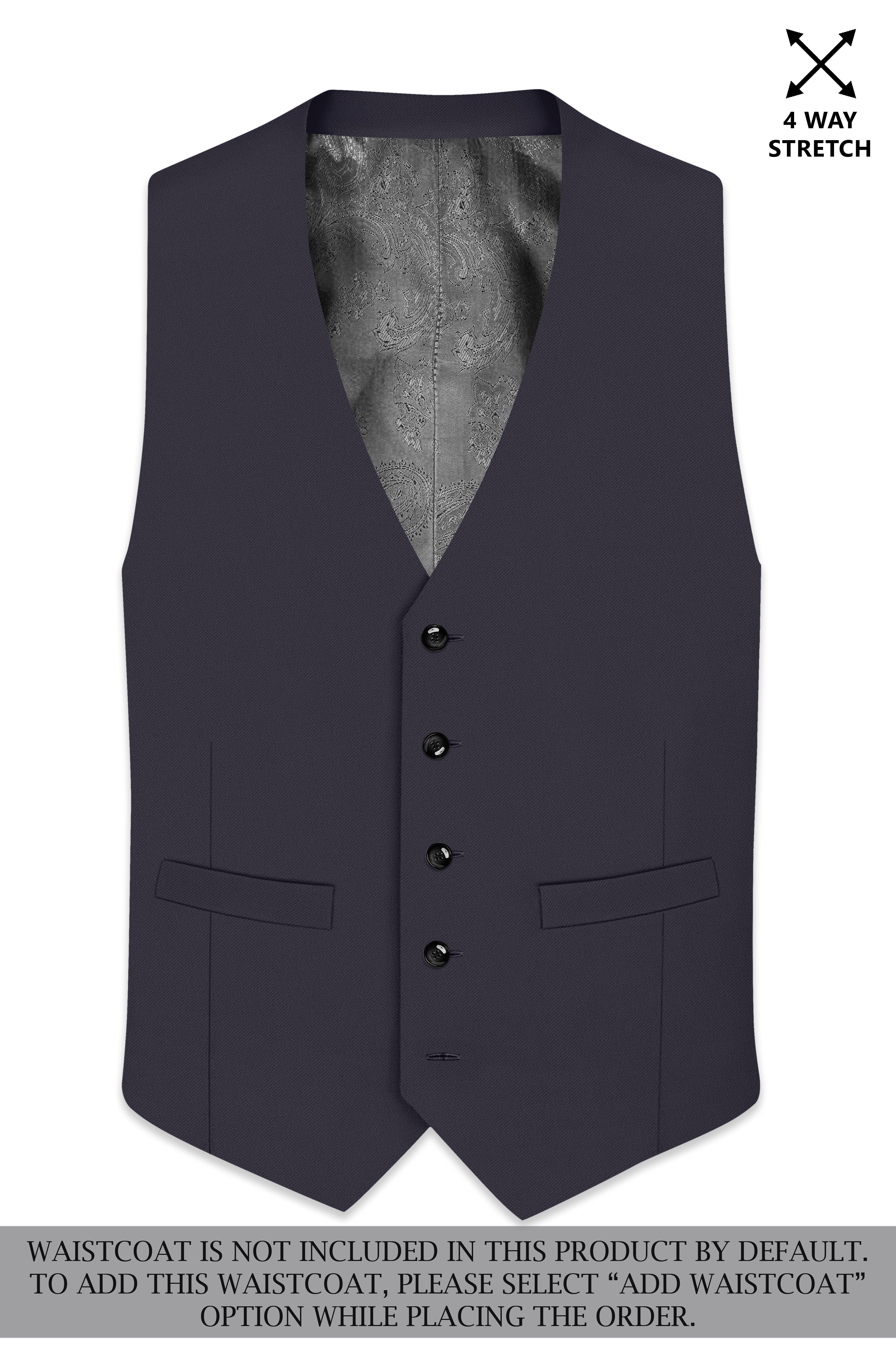 Aeris-Bastilie Gray 4-Way Stretch Wrinkle-Free Fluid Drape Fabric Single Breasted Suit