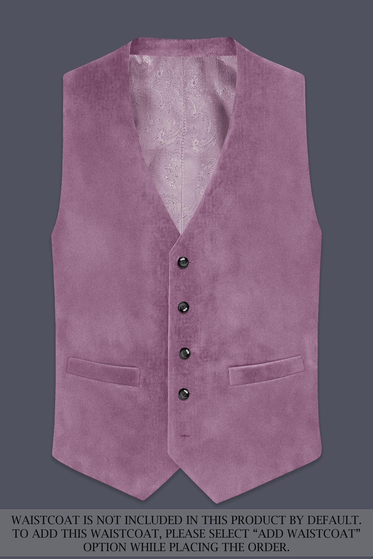 Veloura-Strikemaster Pink Velvet Peak Lapel Tuxedo Suit