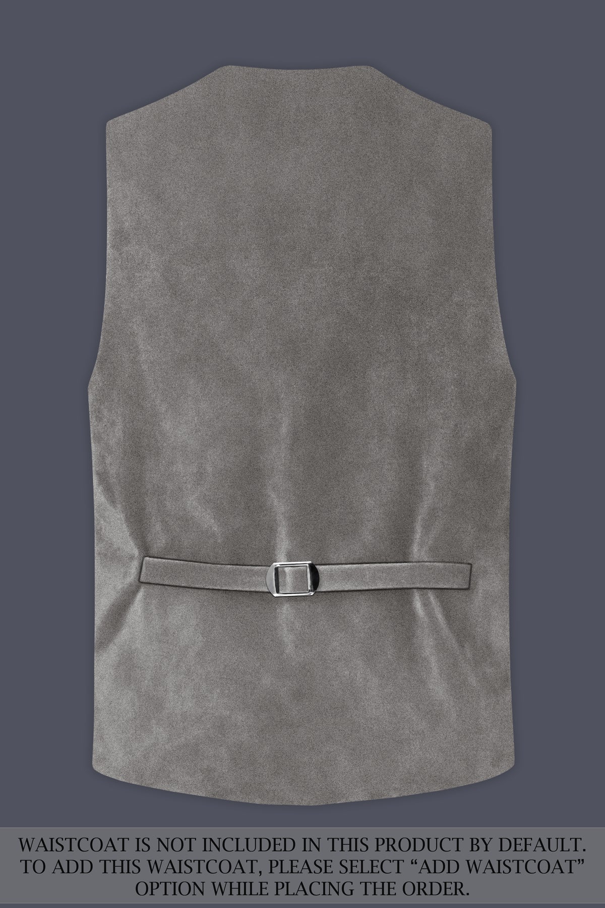 Noir-Chicago Gray Velvet Peak Lapel Tuxedo Suit