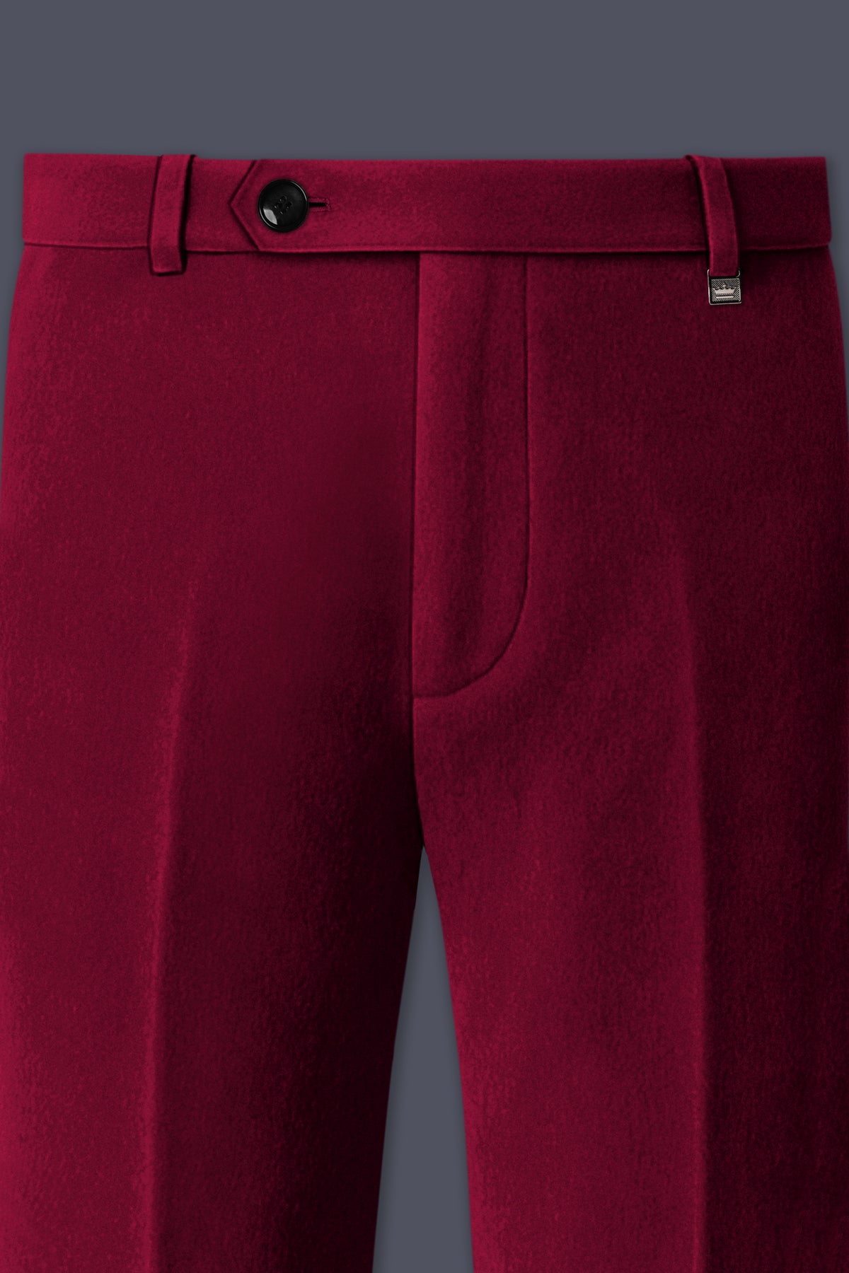 Nocturne-Cab Sav Maroon Velvet Peak Lapel Tuxedo Suit