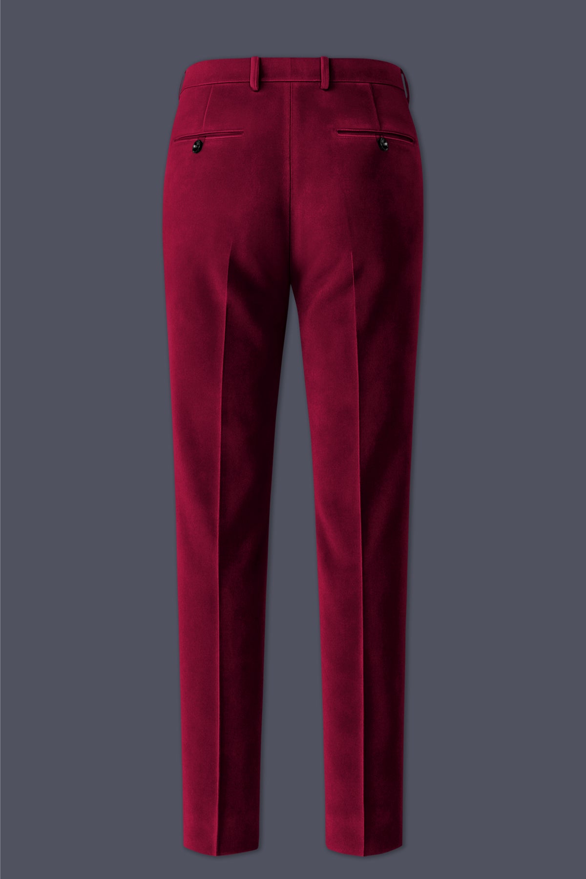 Nocturne-Cab Sav Maroon Velvet Peak Lapel Tuxedo Suit