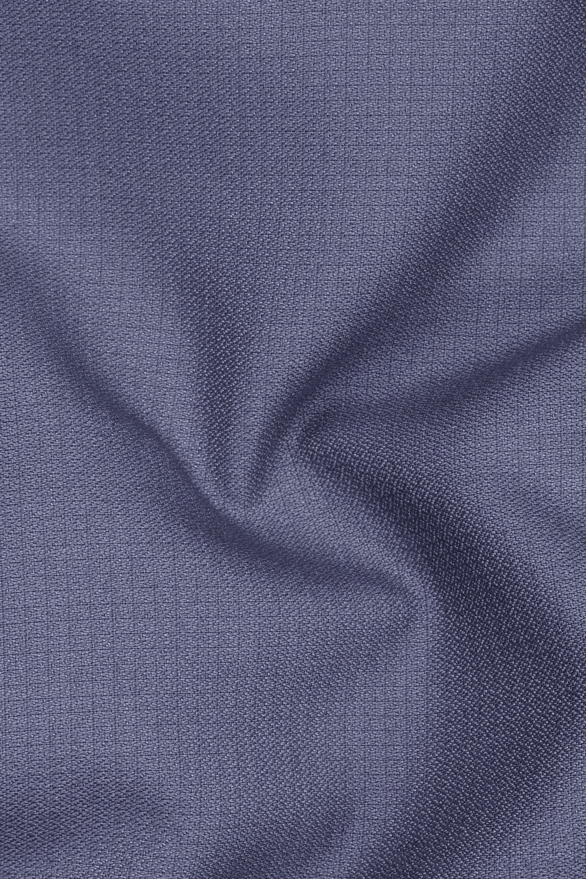 Graphite-Shuttle Gray Diamond Textured Wool Rich Slight Stretch Double Breasted Suit