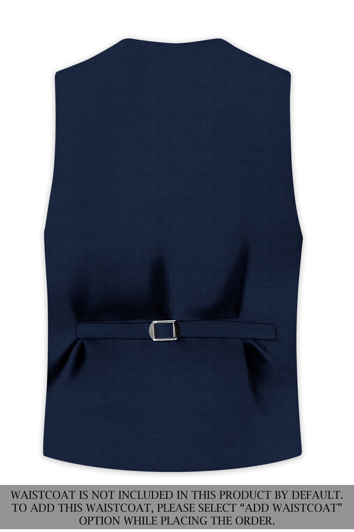 Regent-Ebony Blue Diamond Textured Wool Rich Slight Stretch Tuxedo Suit