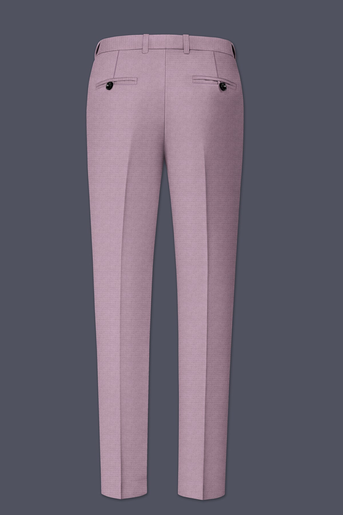 Regalia-Mountbatten Pink Diamond Textured Wool Rich Slight Stretch Peak Lapel Tuxedo Suit
