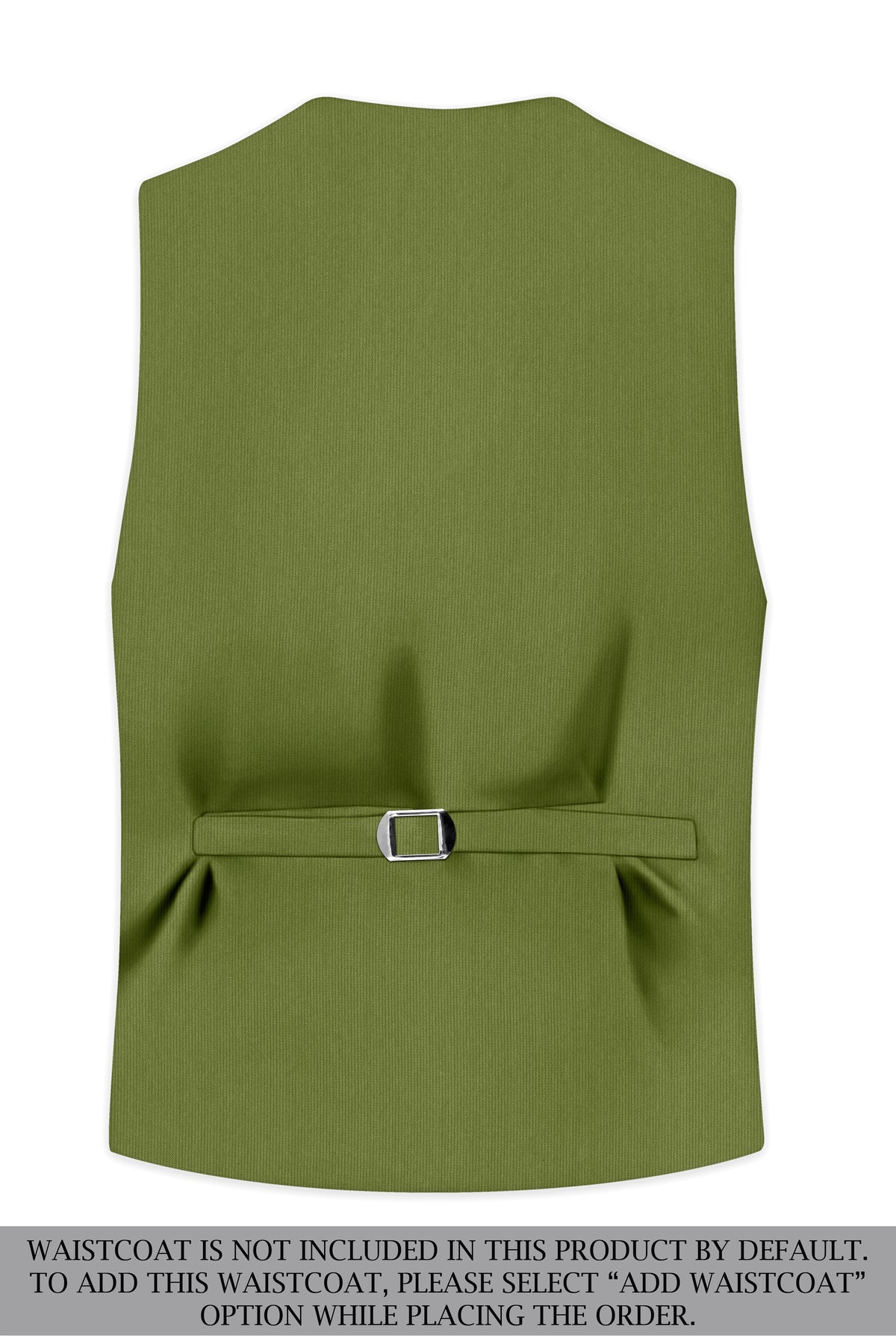 Hunter-Muddy Green Diamond Textured Wool Rich Slight Stretch Single Breasted Suit