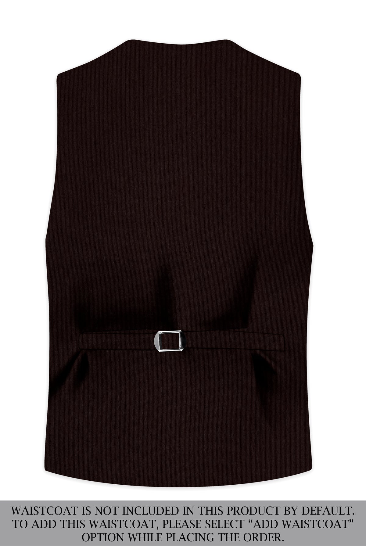 Terrano-Creole Brown Diamond Textured Wool Rich Slight Stretch Single Breasted Suit
