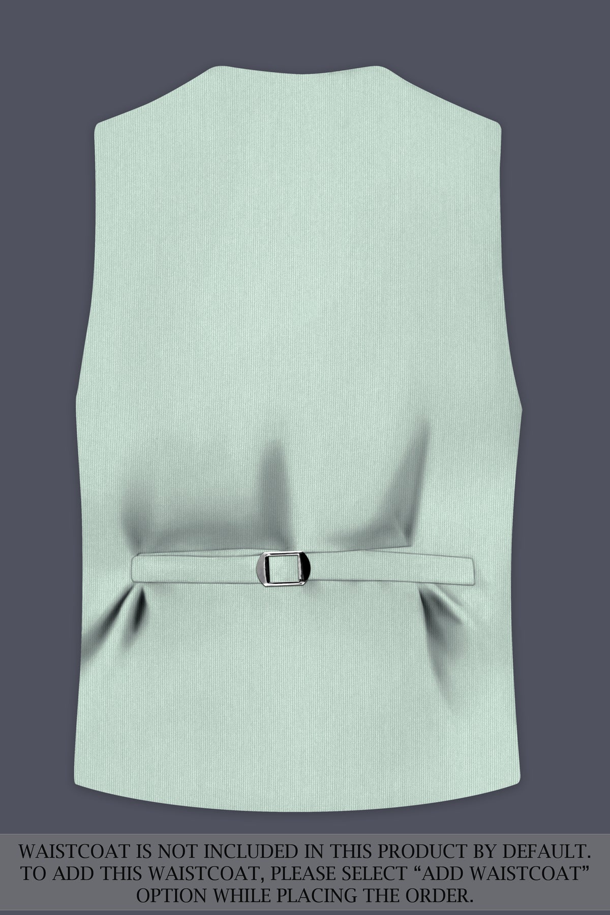 Viridis-Pumice Green Diamond Textured Wool Rich Slight Stretch Single Breasted Suit