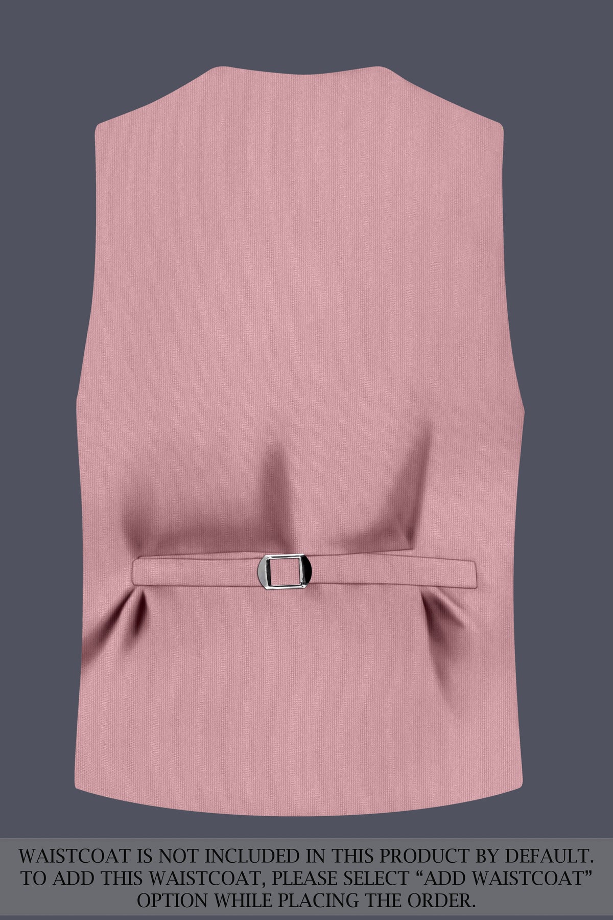 Isadora-Careys Pink Diamond Textured Wool Rich Slight Stretch Single Breasted Suit