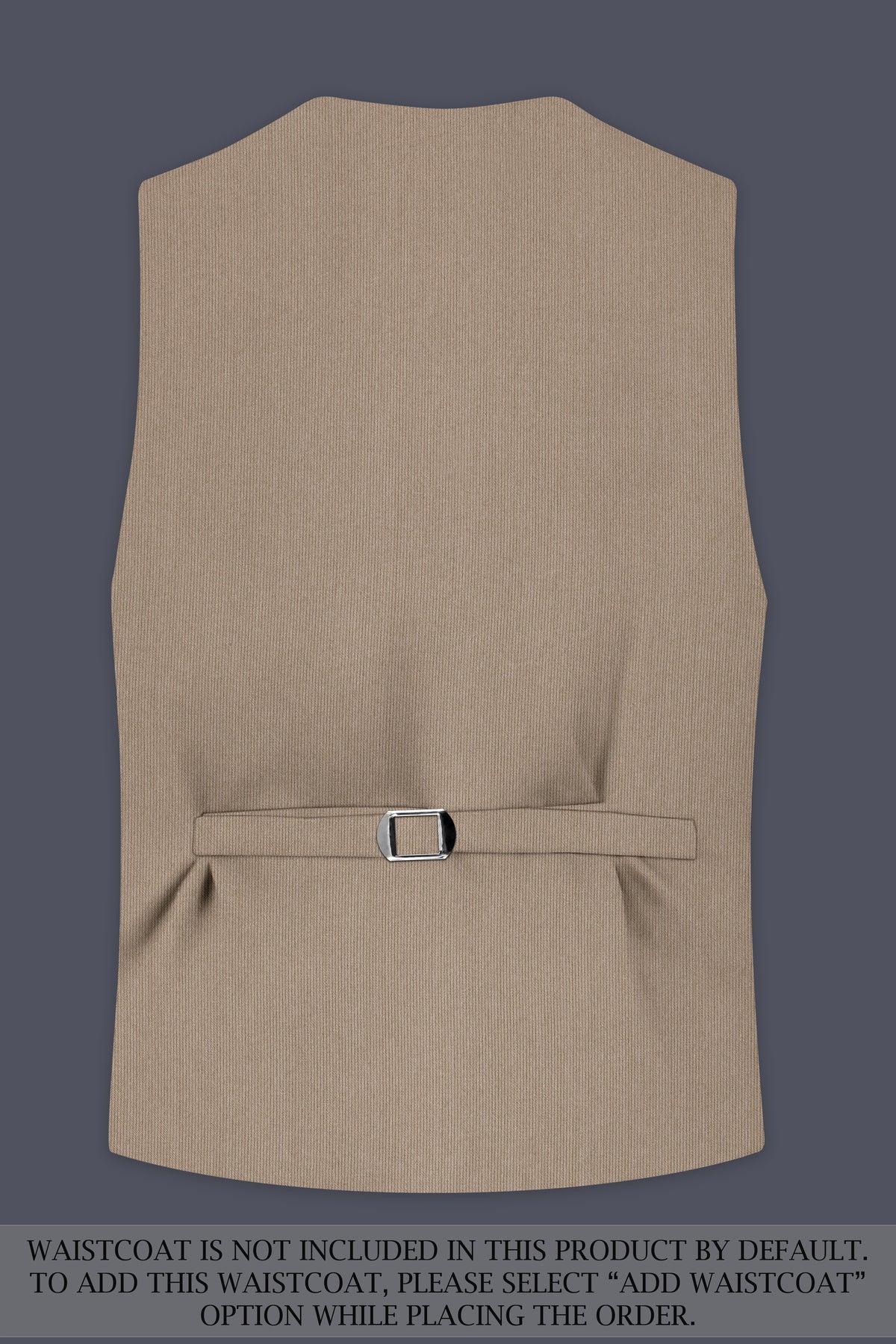 Terran-Sandrift Brown Diamond Textured Wool Rich Slight Stretch Single Breasted Suit